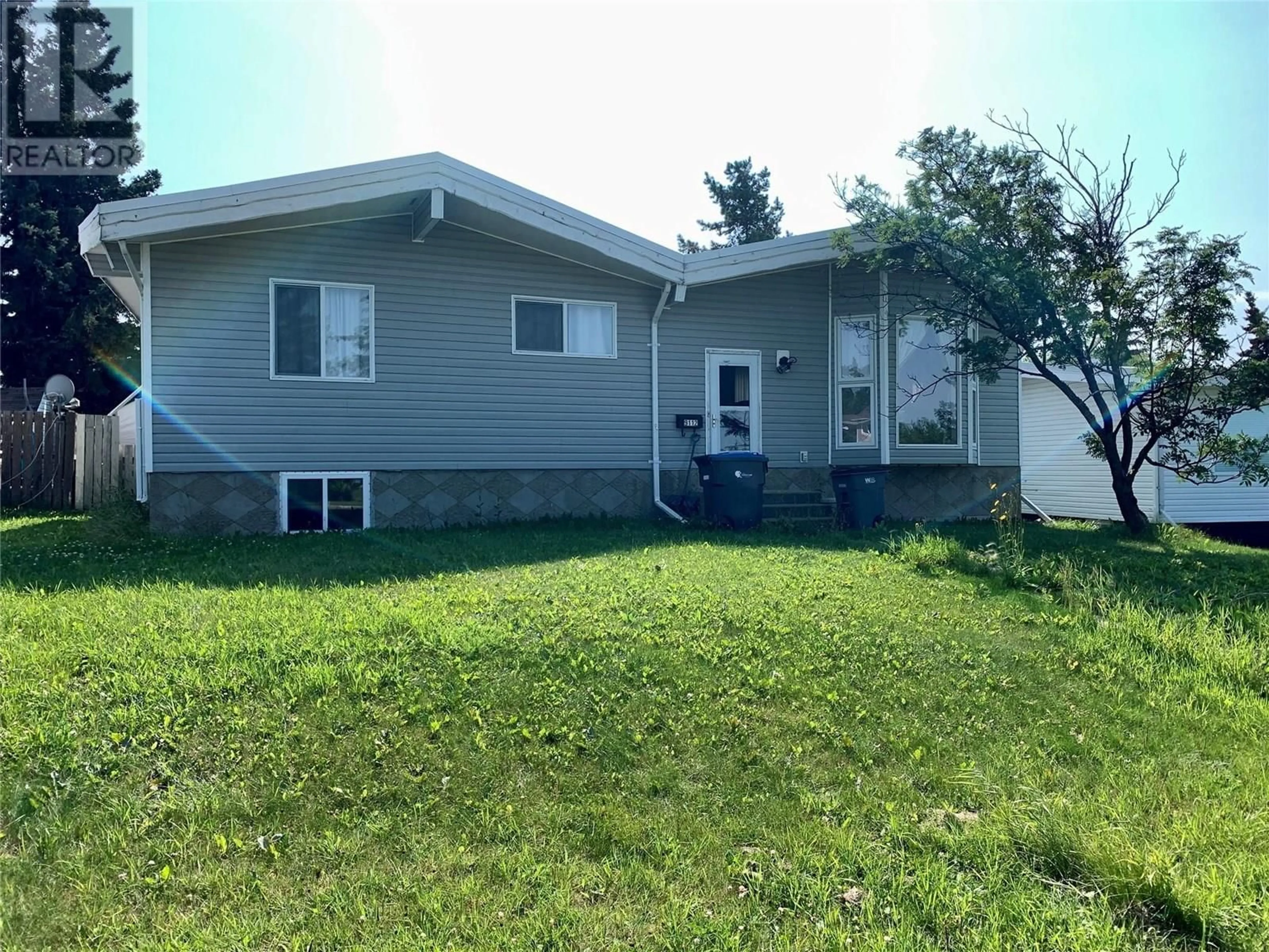 A pic from outside/outdoor area/front of a property/back of a property/a pic from drone, street for 9112 CALVERLEY CRESCENT, Dawson Creek British Columbia V1G2R2
