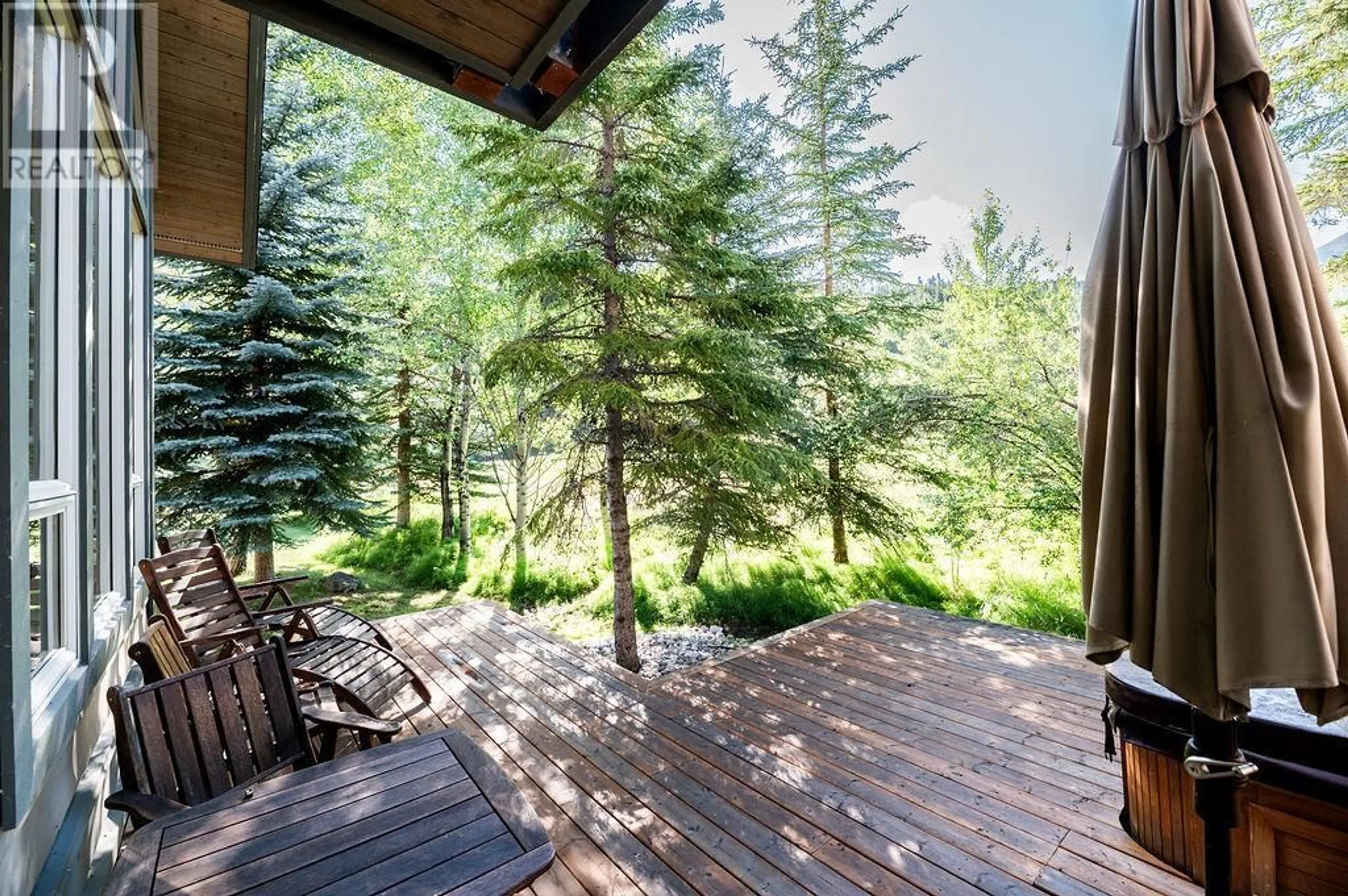 Patio, forest/trees view for 13 - 1856 GREYWOLF DRIVE, Panorama British Columbia V0A1T0