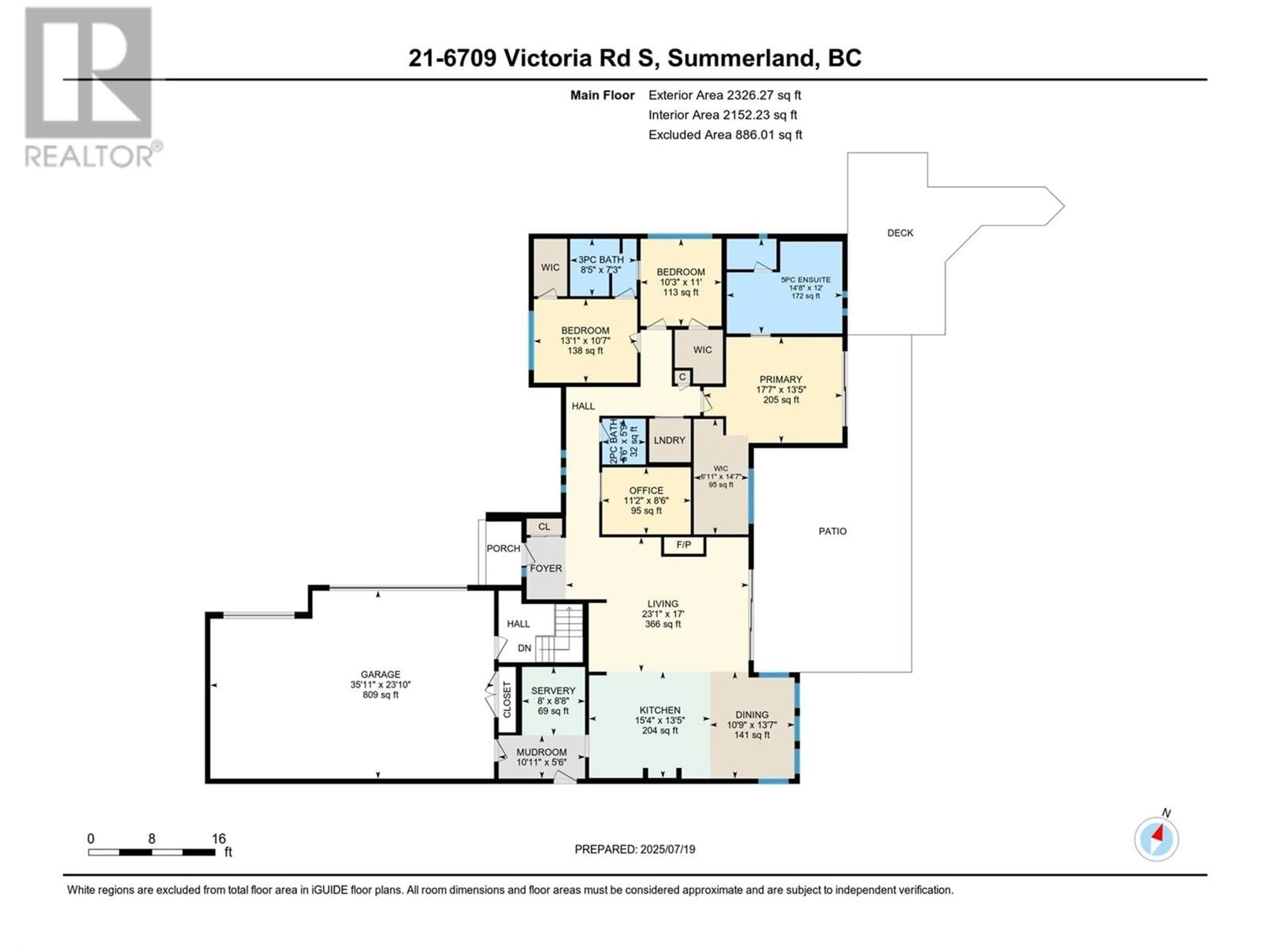 Floor plan for 21 - 6709 VICTORIA ROAD, Summerland British Columbia V0H1Z2