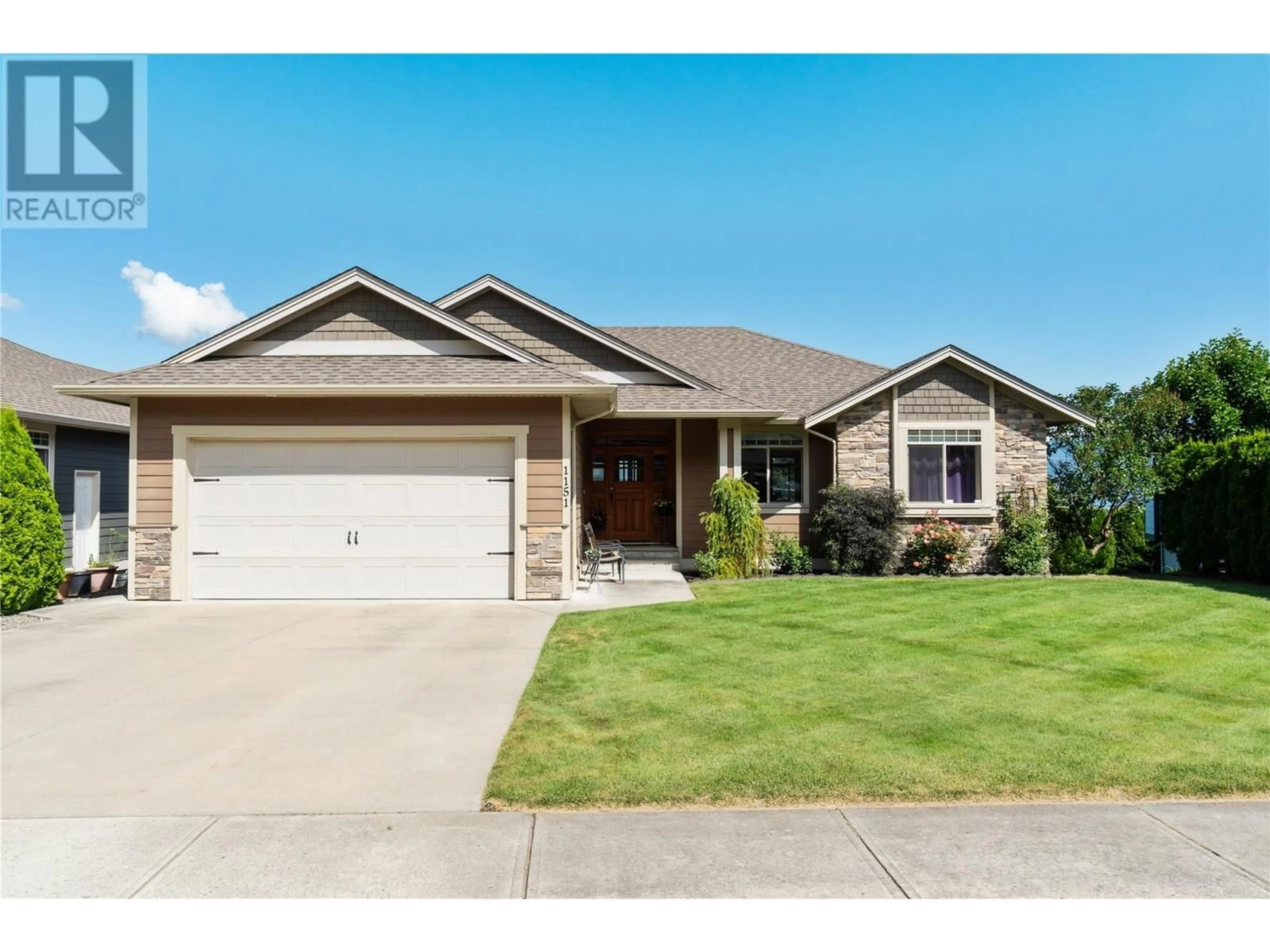 Home with brick exterior material, street for 1151 23 AVENUE SOUTHWEST, Salmon Arm British Columbia V1E0A9