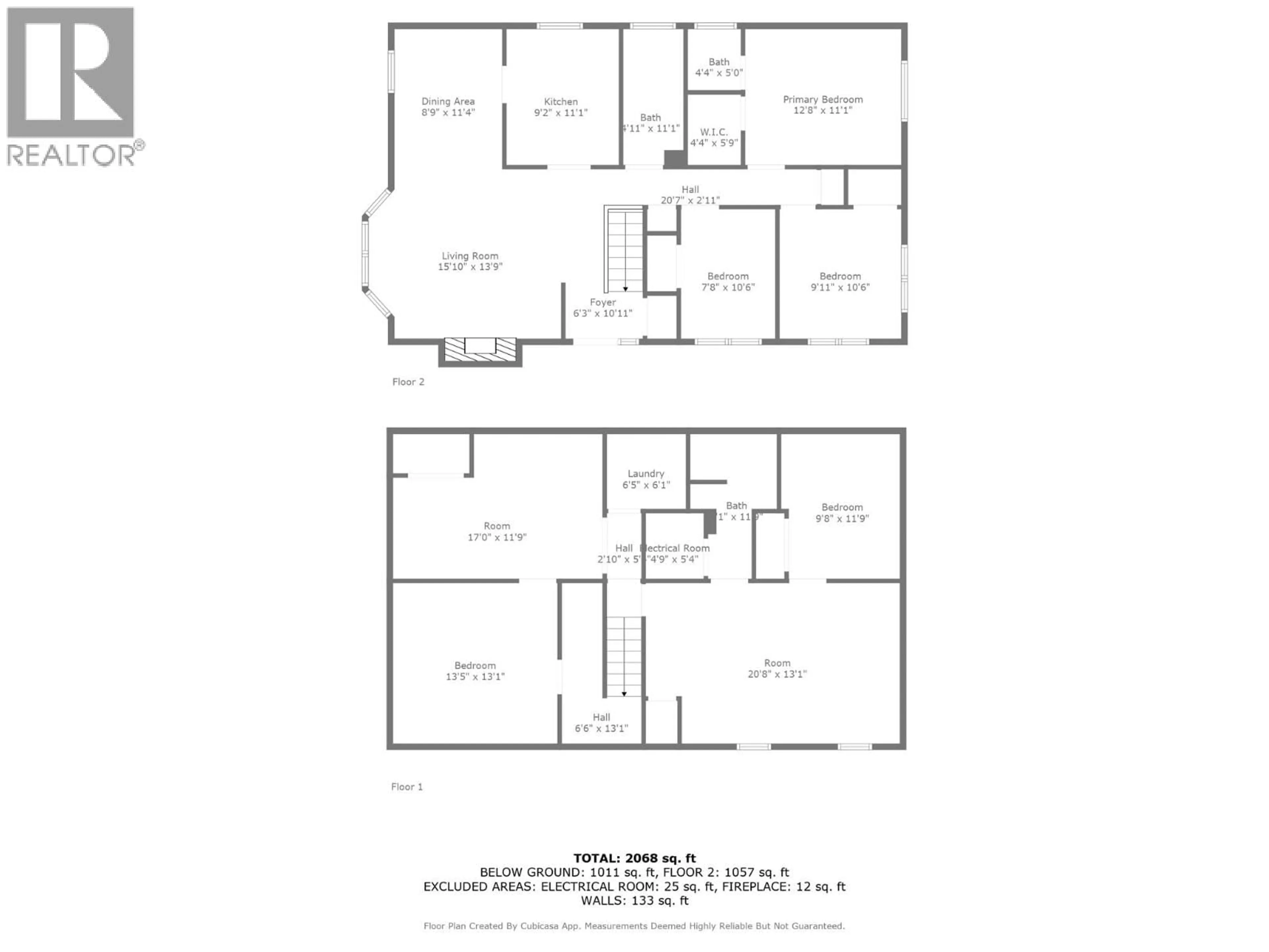 Floor plan for 1305 PINYON ROAD, Sparwood British Columbia V0B2G2