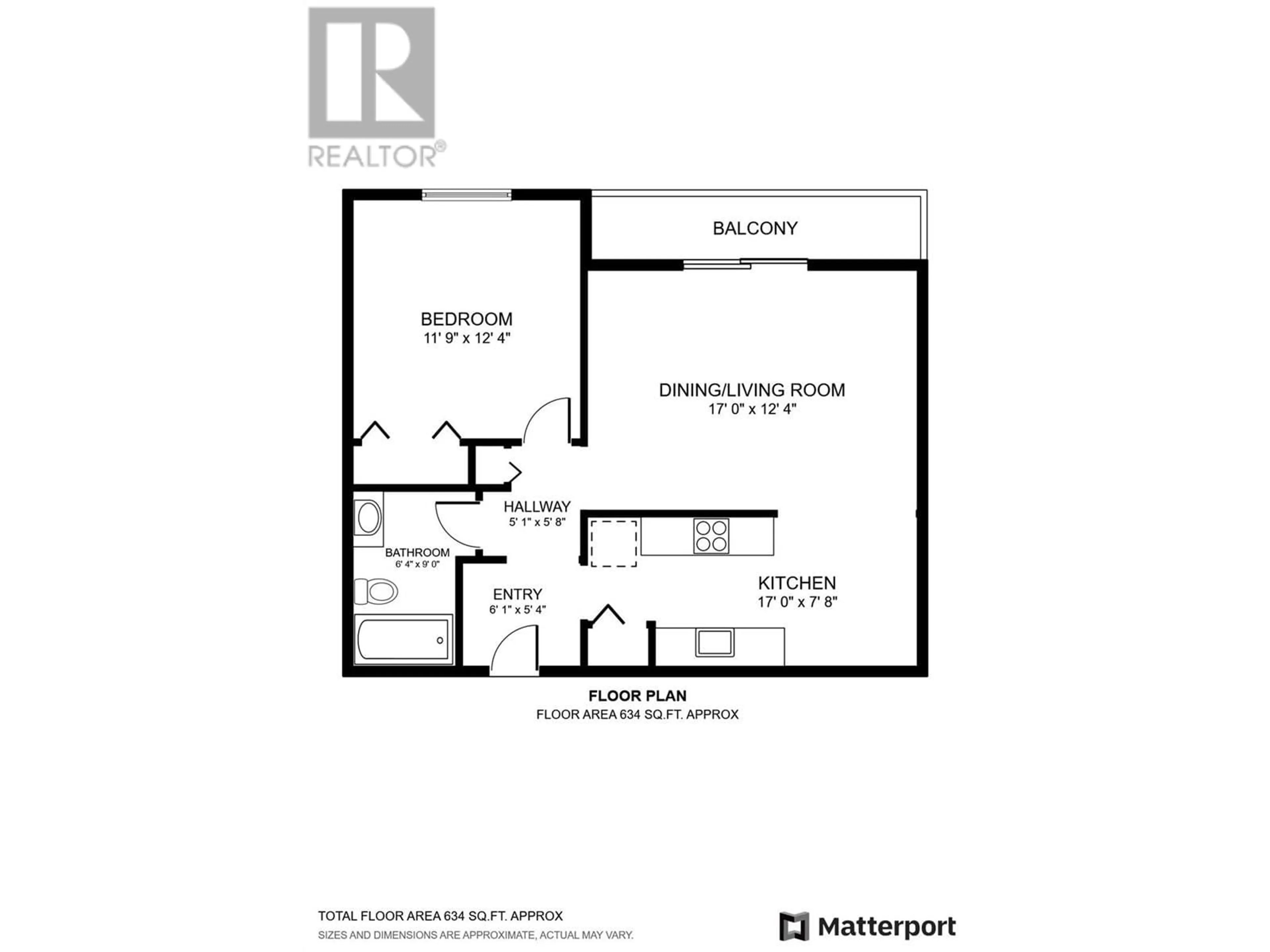 Floor plan for 403 - 606 18TH AVENUE NORTH, Cranbrook British Columbia V1C5M1