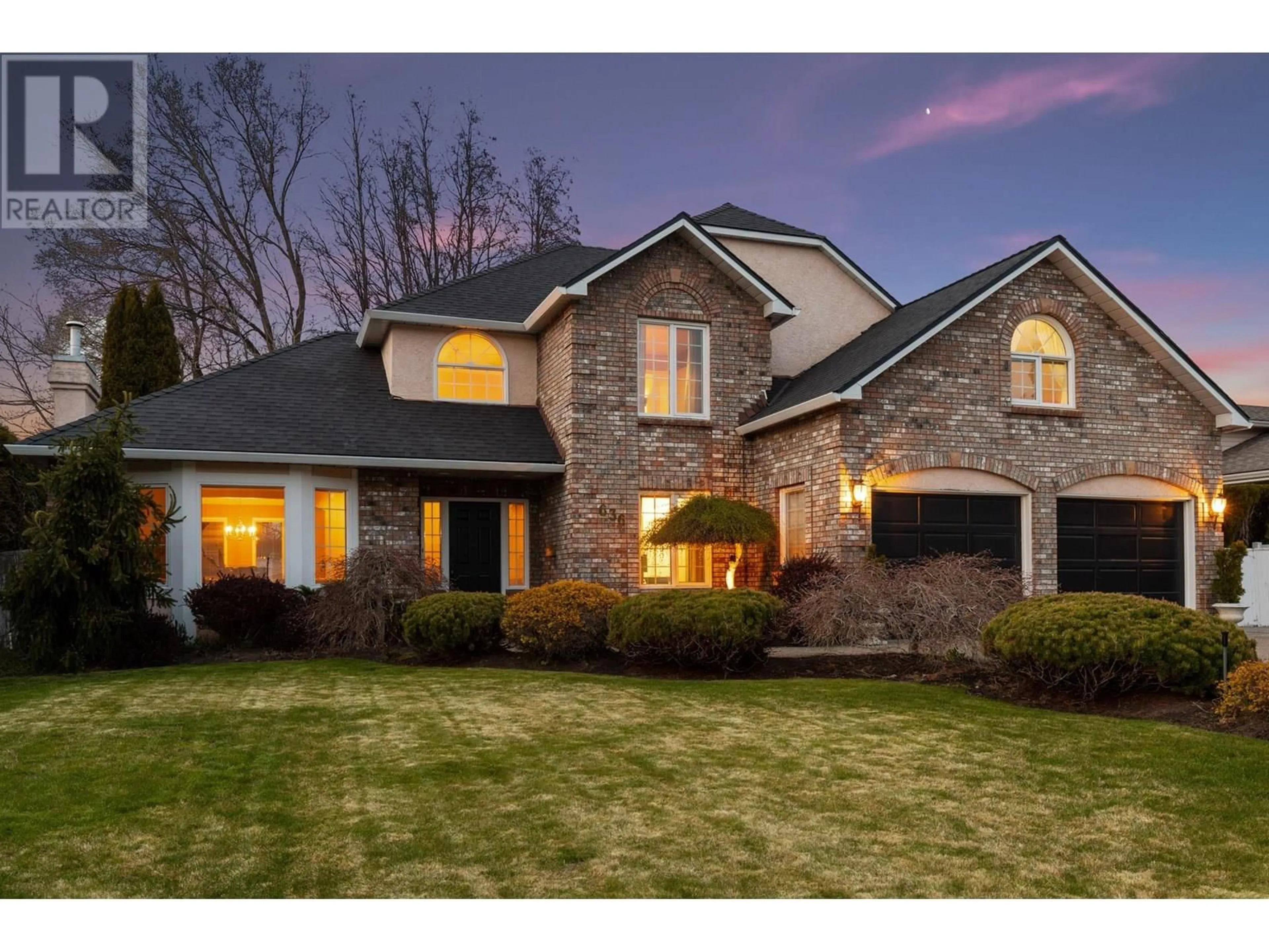 Home with brick exterior material, street for 636 WELKE ROAD, Kelowna British Columbia V1W1A7