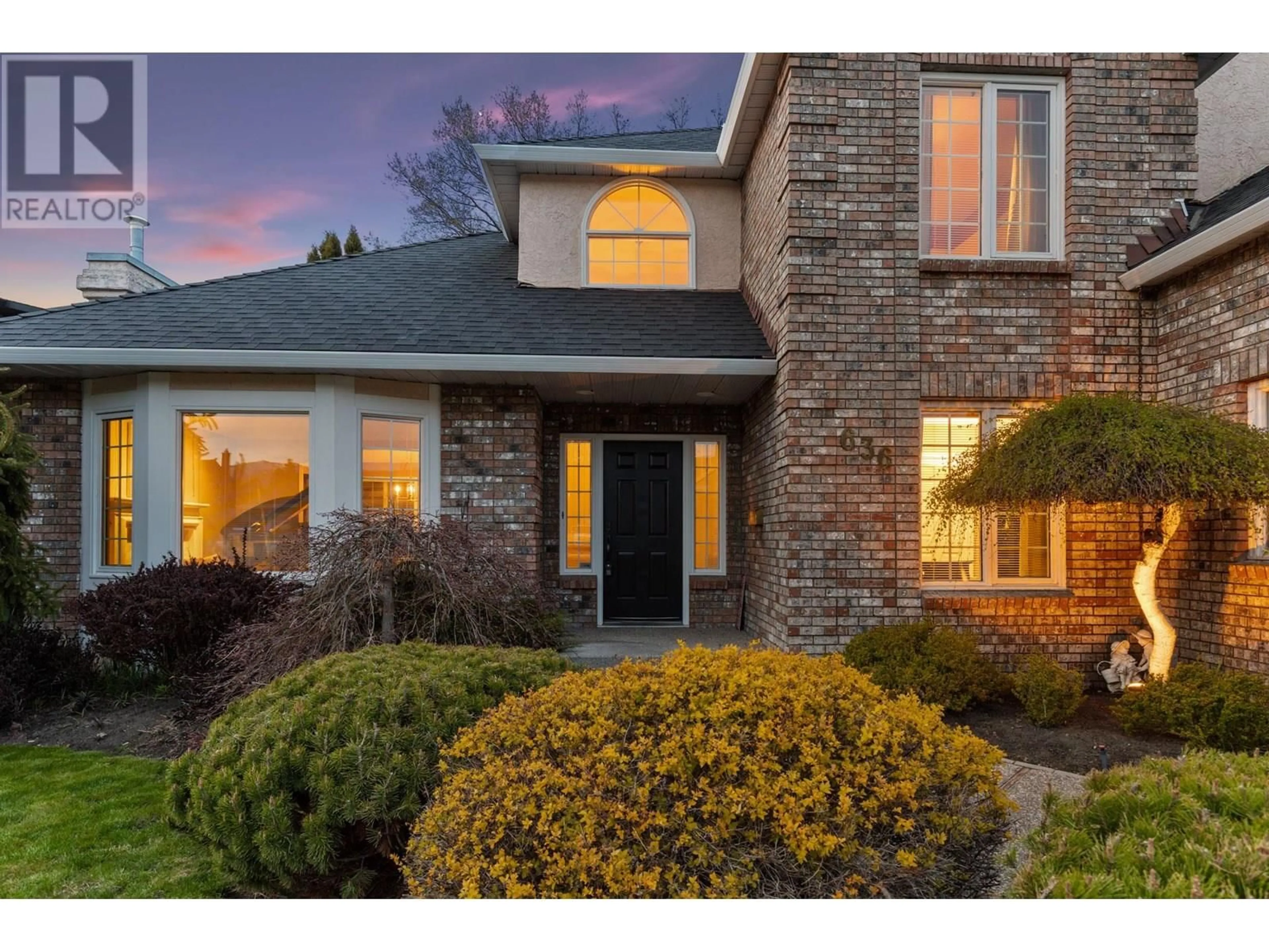Home with brick exterior material, street for 636 WELKE ROAD, Kelowna British Columbia V1W1A7