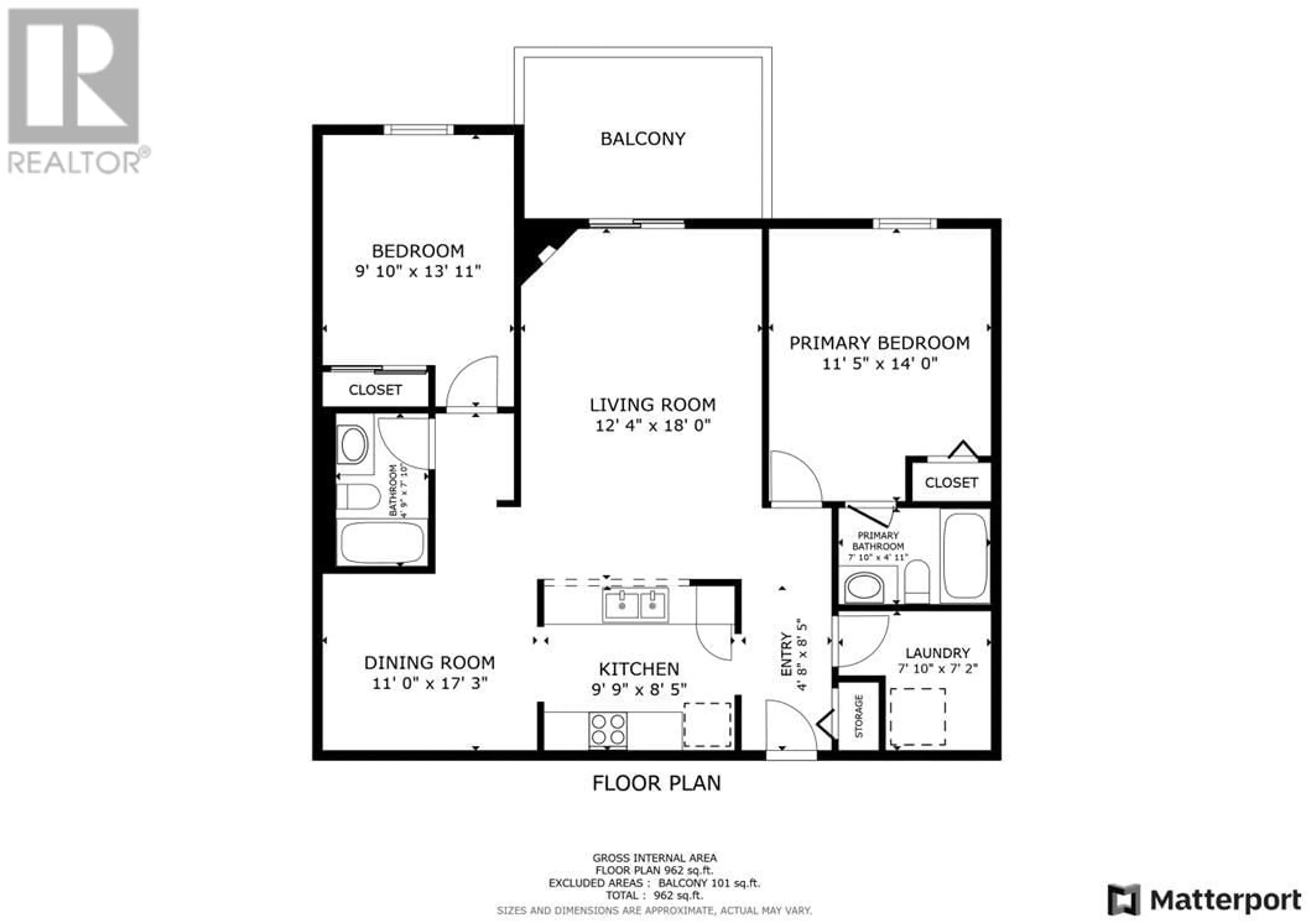 Floor plan for 205 - 4767 FORSTERS LANDING ROAD, Radium Hot Springs British Columbia V0A1M0