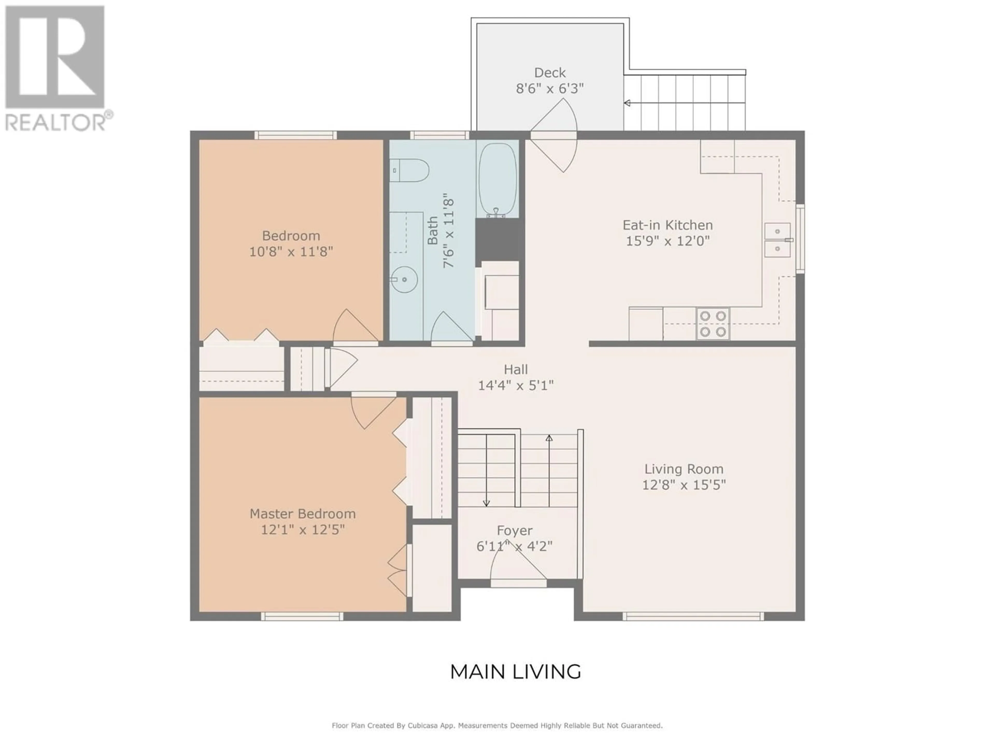 Floor plan for 1502 32 AVENUE, Vernon British Columbia V1T2H8