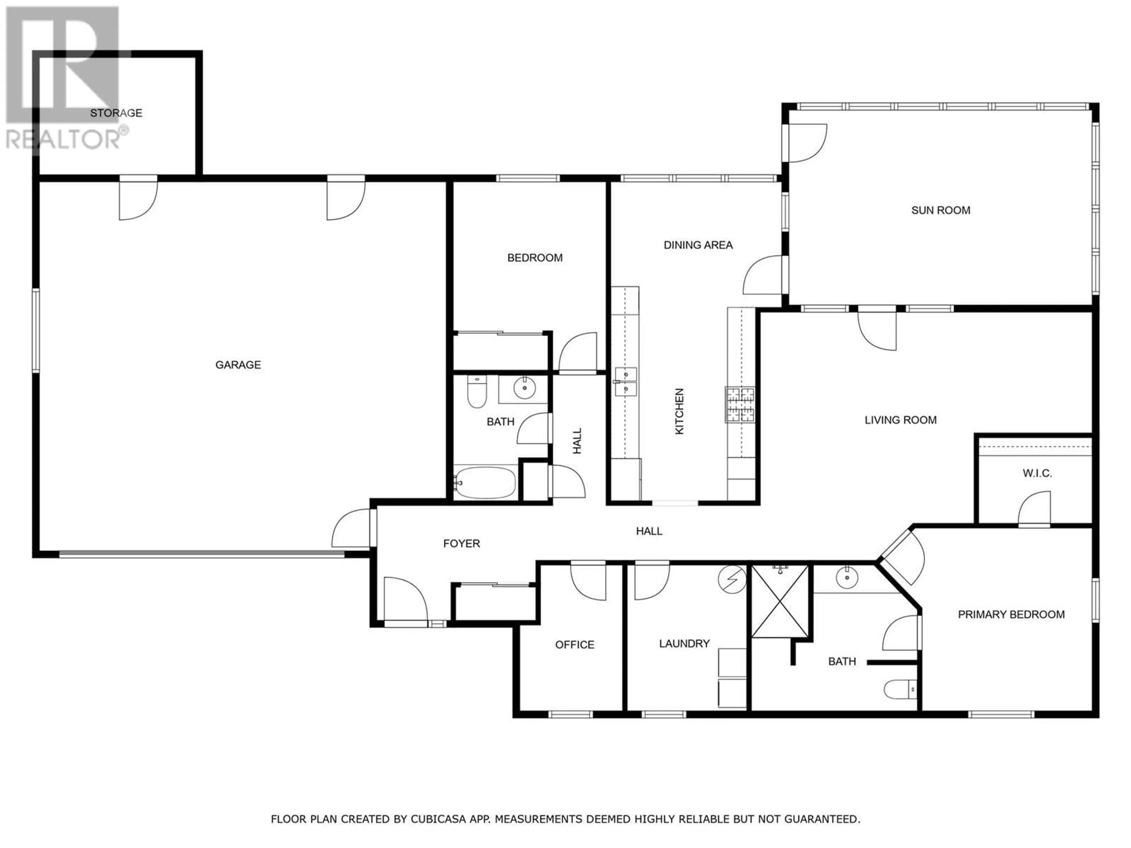 Floor plan for 802 25TH AVENUE SOUTH, Creston British Columbia V0B1G1