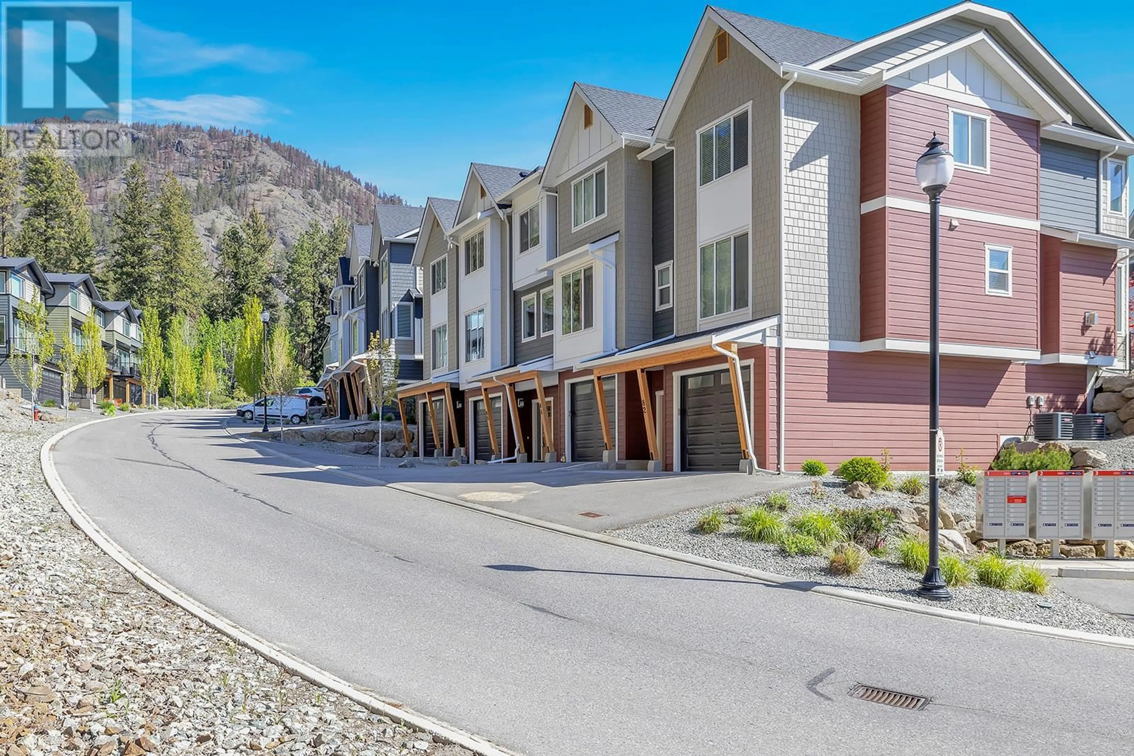 A pic from outside/outdoor area/front of a property/back of a property/a pic from drone, street for 80 - 2490 TUSCANY DRIVE, West Kelowna British Columbia V4T3M4