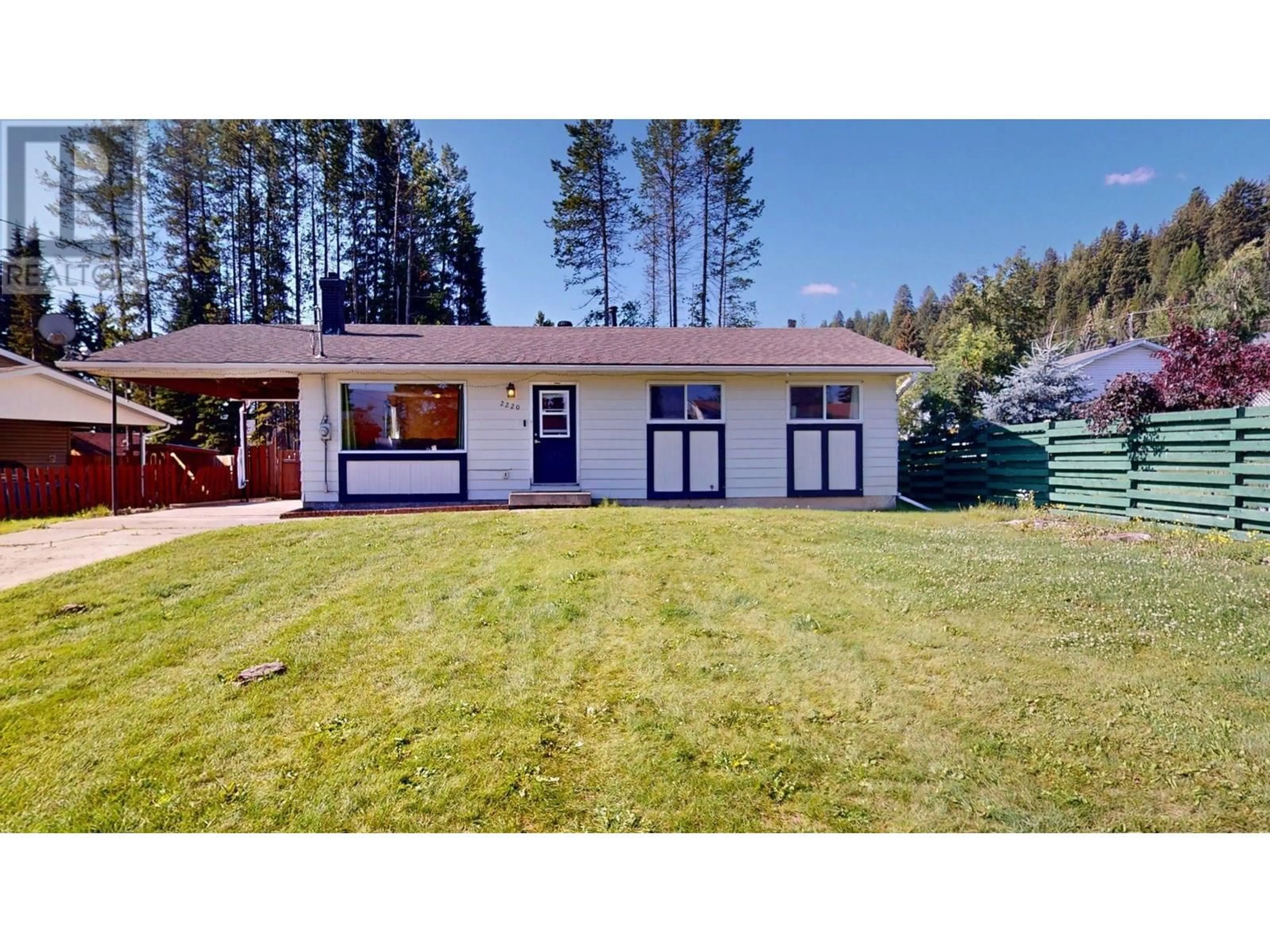 A pic from outside/outdoor area/front of a property/back of a property/a pic from drone, street for 2220 ALMOND STREET, Elkford British Columbia V0B1H0