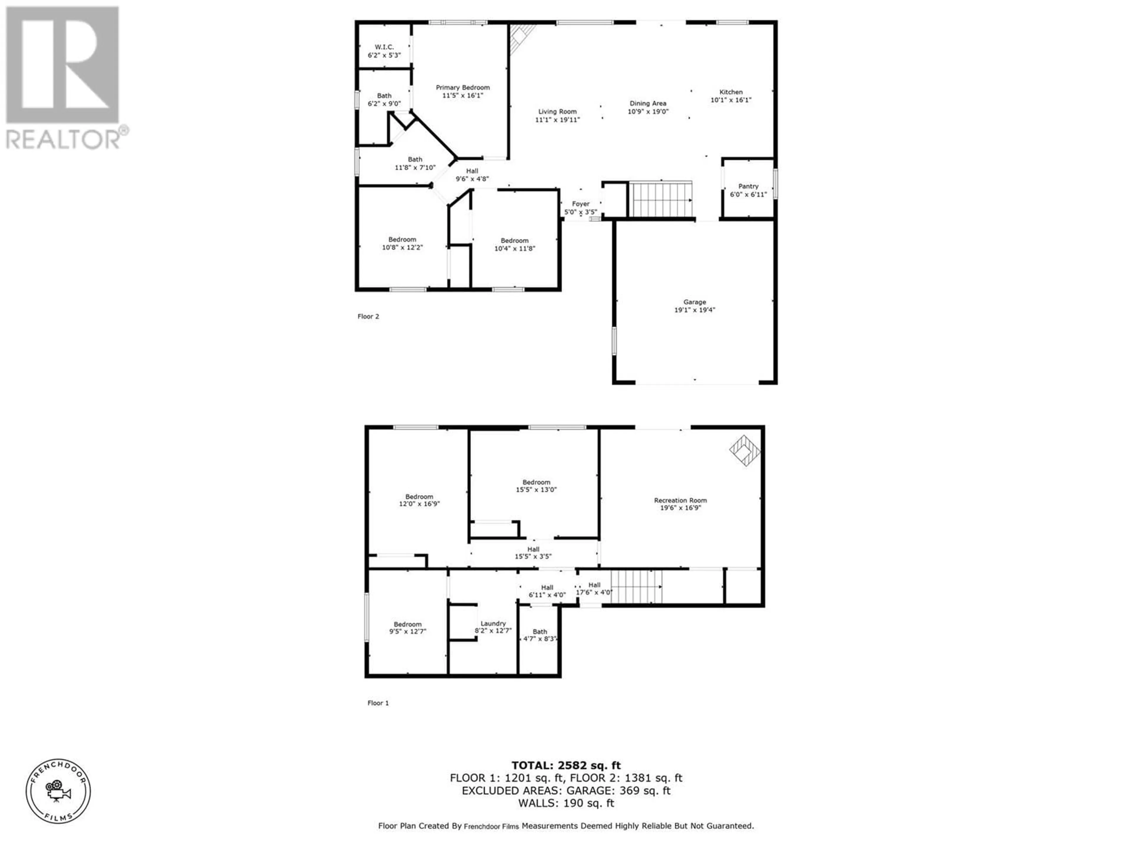 Floor plan for 1844 COLDWATER DRIVE, Kamloops British Columbia V2E2R3