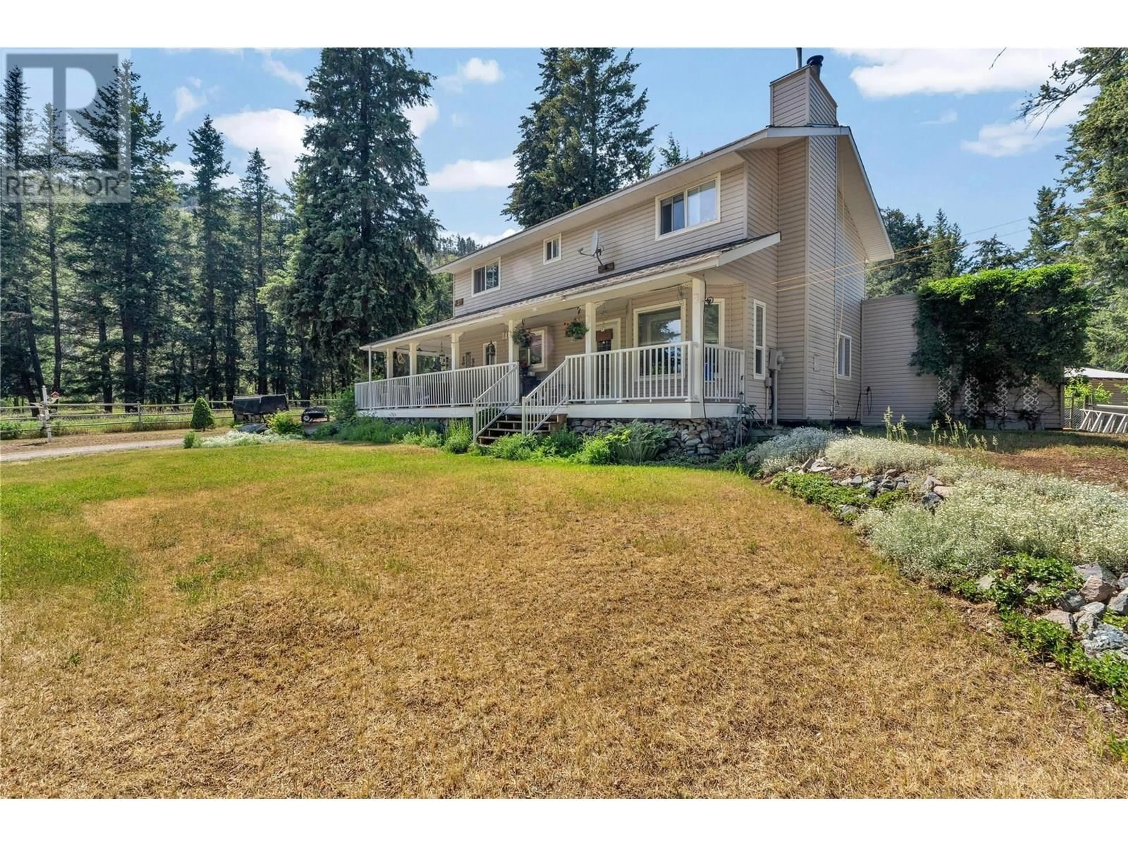 A pic from outside/outdoor area/front of a property/back of a property/a pic from drone, unknown for 1110 HIGHWAY 5A OTHER, Princeton British Columbia V0X1W0
