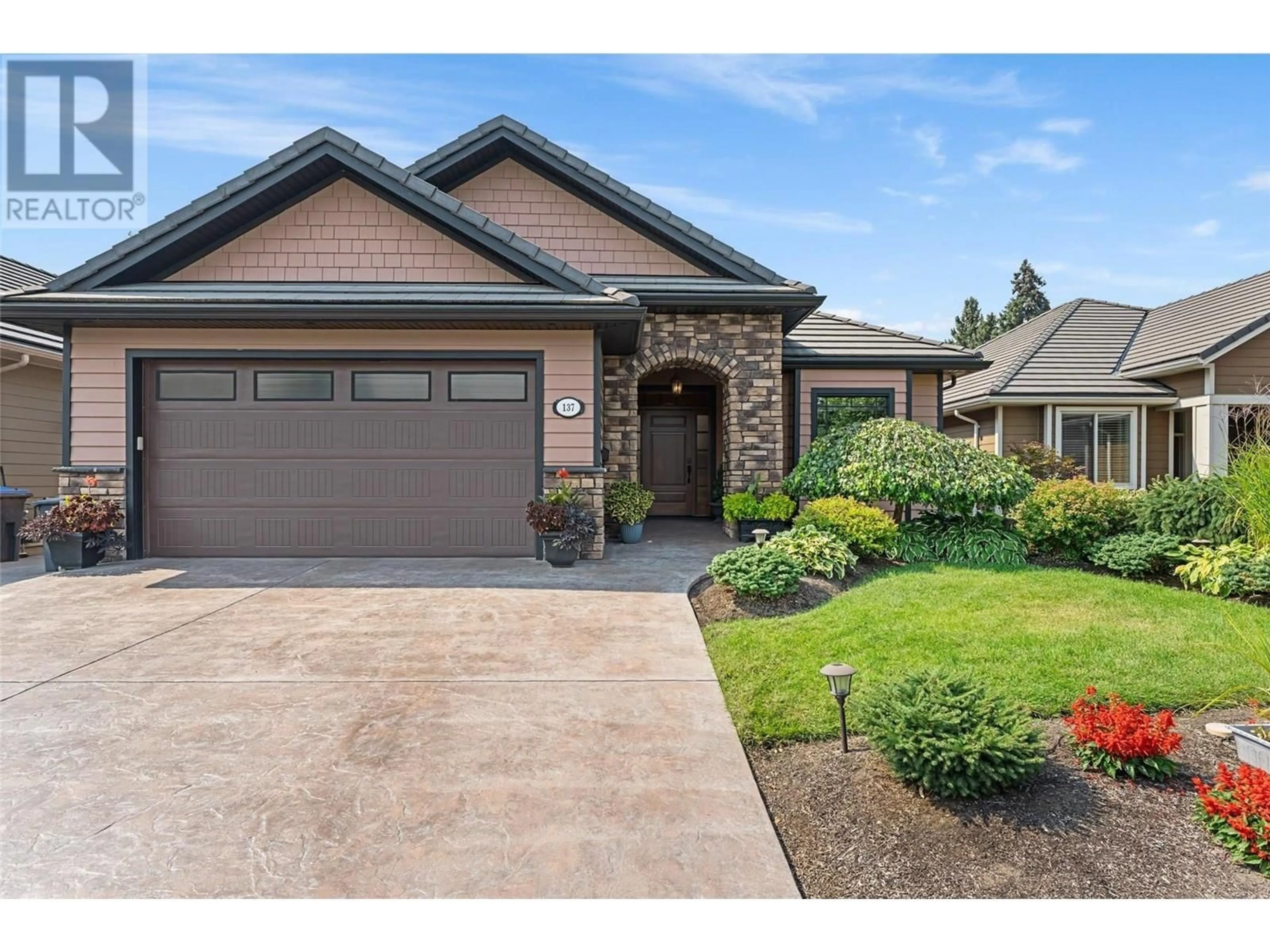 Home with brick exterior material, street for 137 - 4450 GORDON DRIVE, Kelowna British Columbia V1W1T1