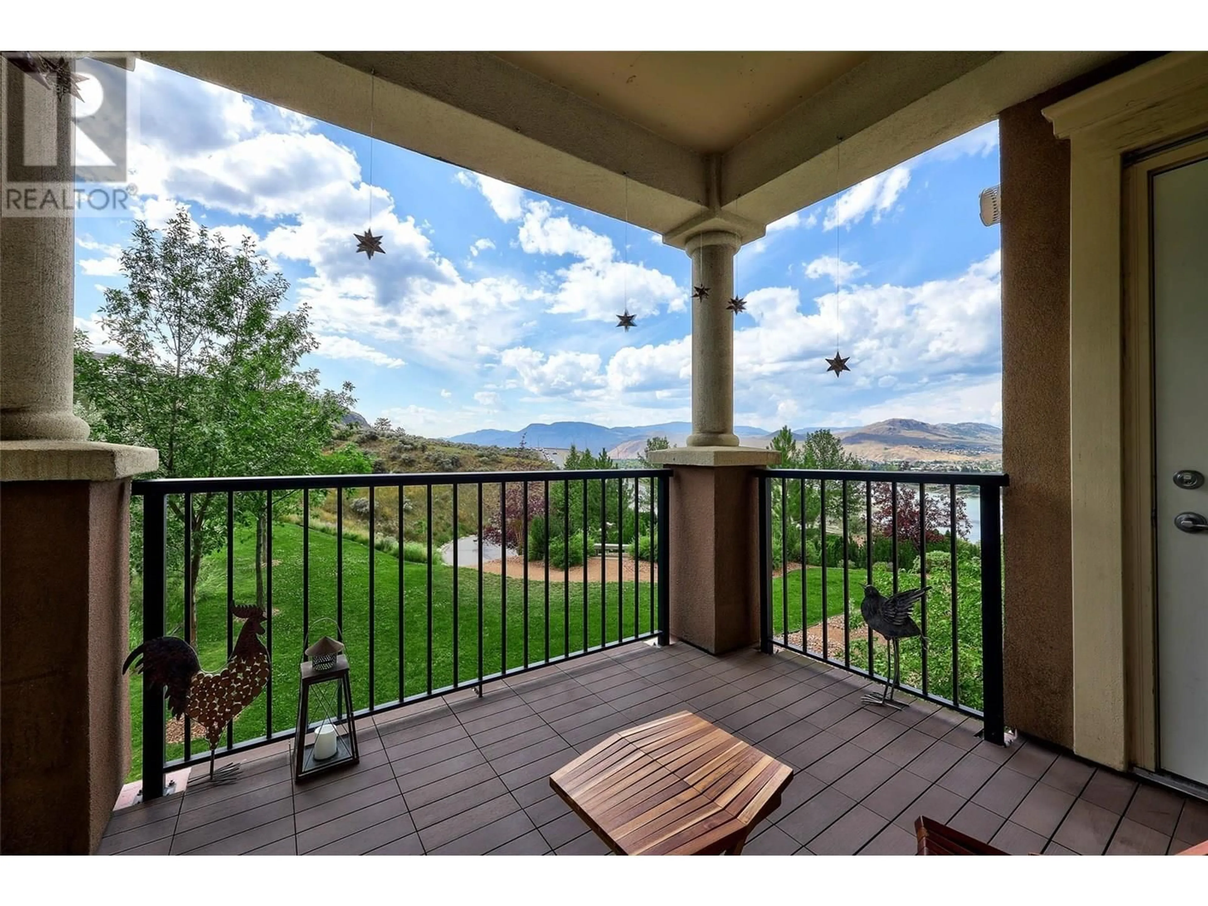 Patio, mountain view for 208 - 975 VICTORIA  W STREET, Kamloops British Columbia V2C0C2