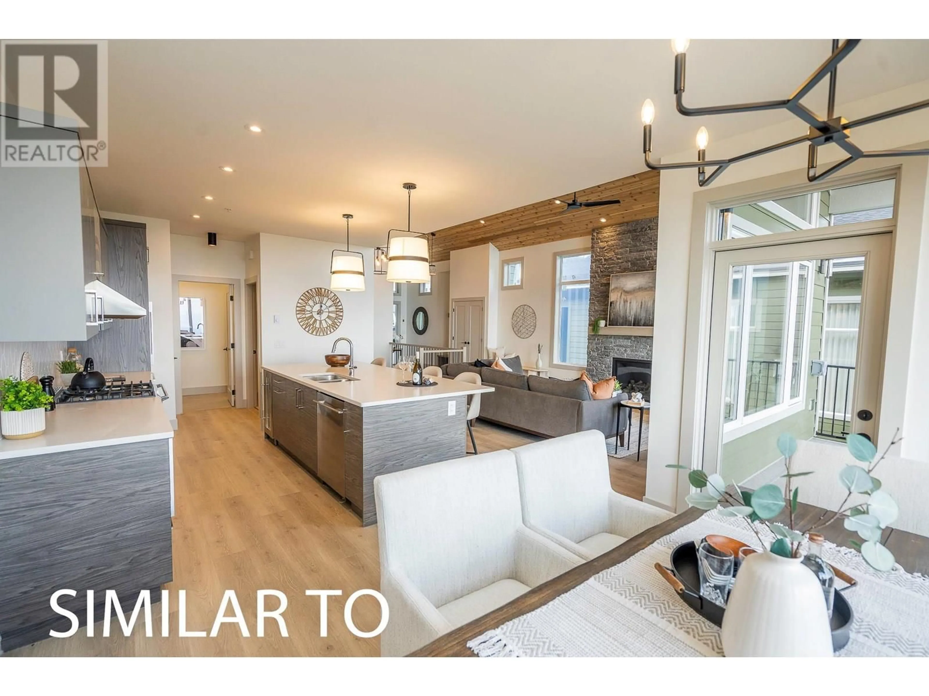Open concept kitchen, unknown for 225B GRIZZLY RIDGE TRAIL, Big White British Columbia V1P1P4