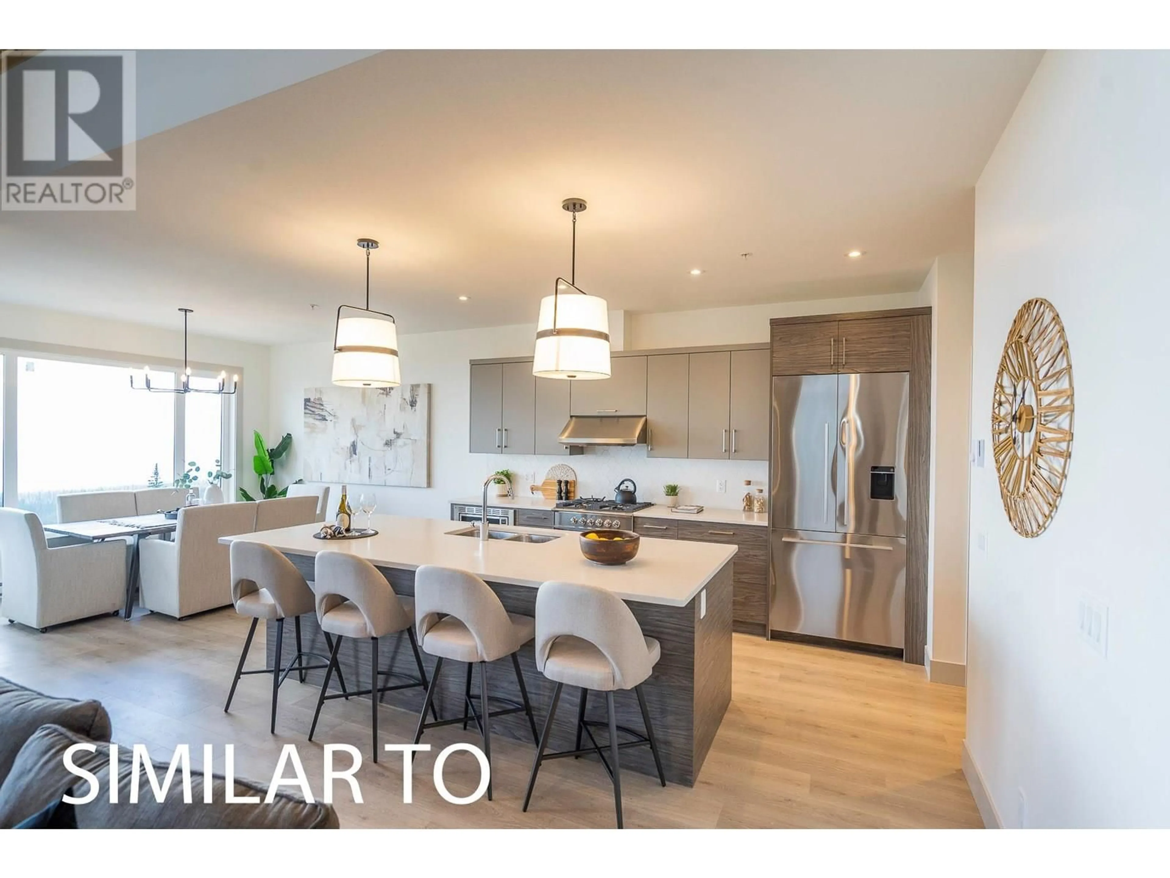 Open concept kitchen, unknown for 225B GRIZZLY RIDGE TRAIL, Big White British Columbia V1P1P4