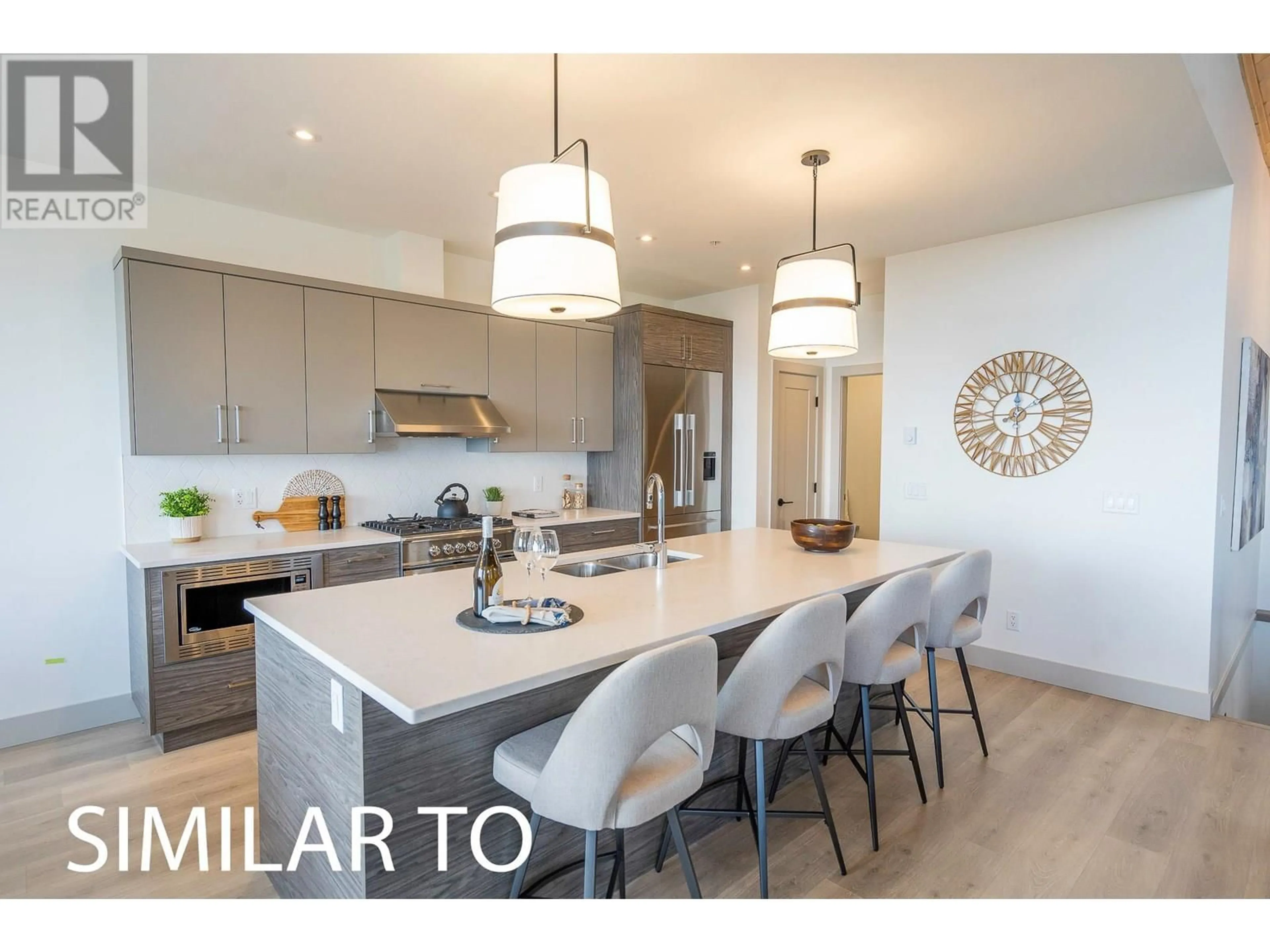 Open concept kitchen, unknown for 225B GRIZZLY RIDGE TRAIL, Big White British Columbia V1P1P4