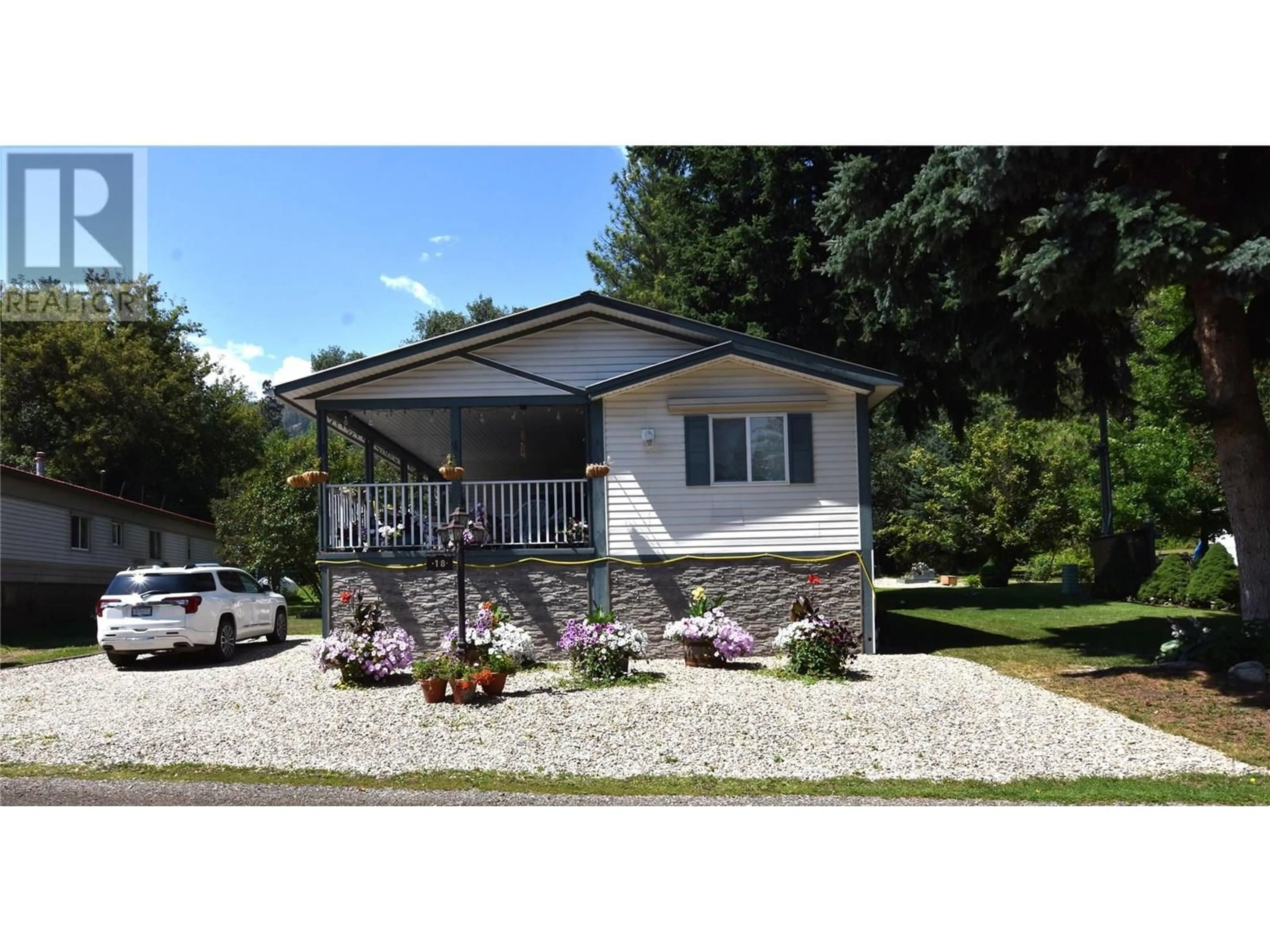 Home with vinyl exterior material, unknown for 18 - 12069 WESTSIDE ROAD, Vernon British Columbia V1H2A5