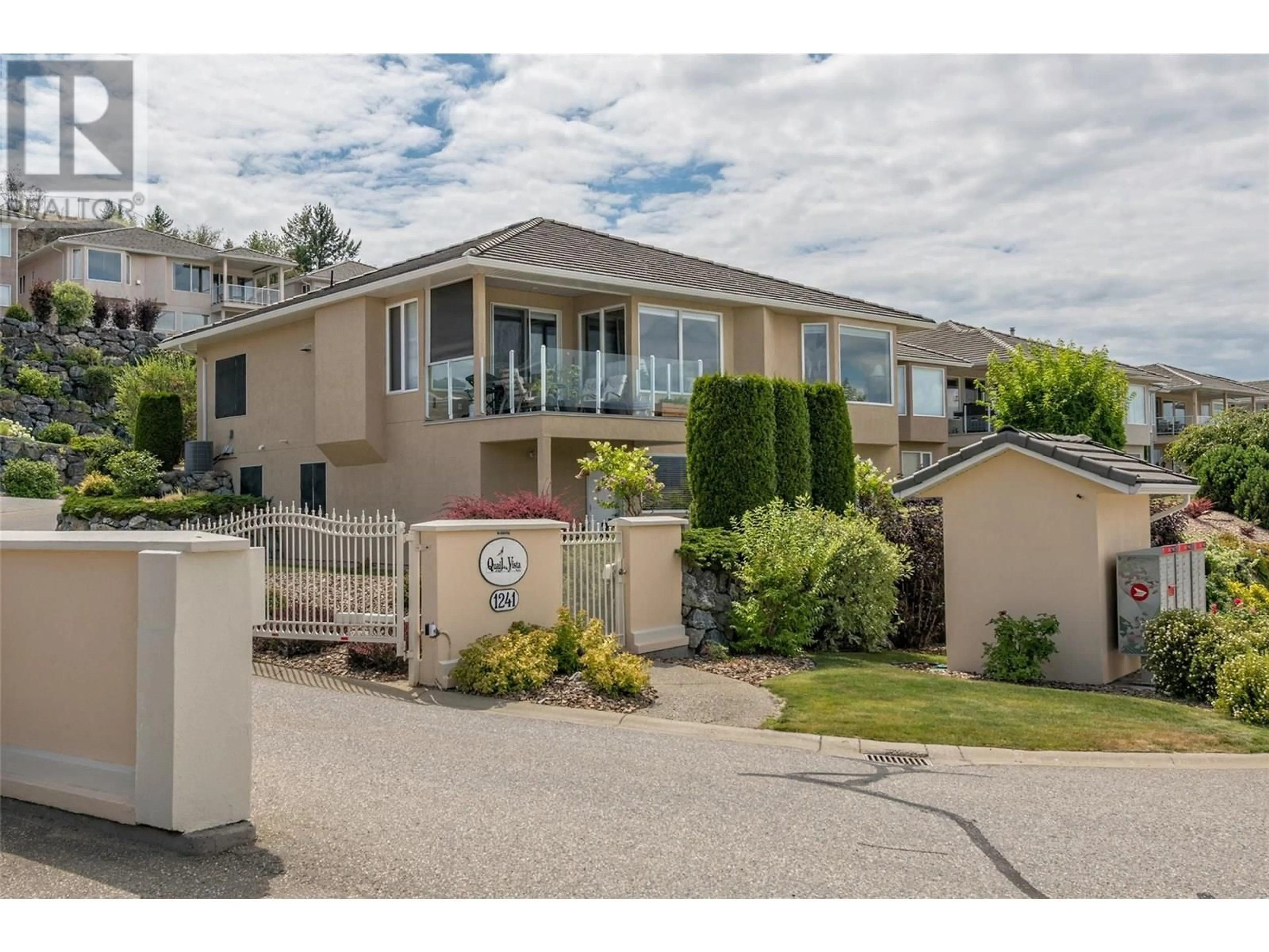 A pic from outside/outdoor area/front of a property/back of a property/a pic from drone, mountain view for 5 QUAIL VISTA PLACE, Vernon British Columbia V1B3X9