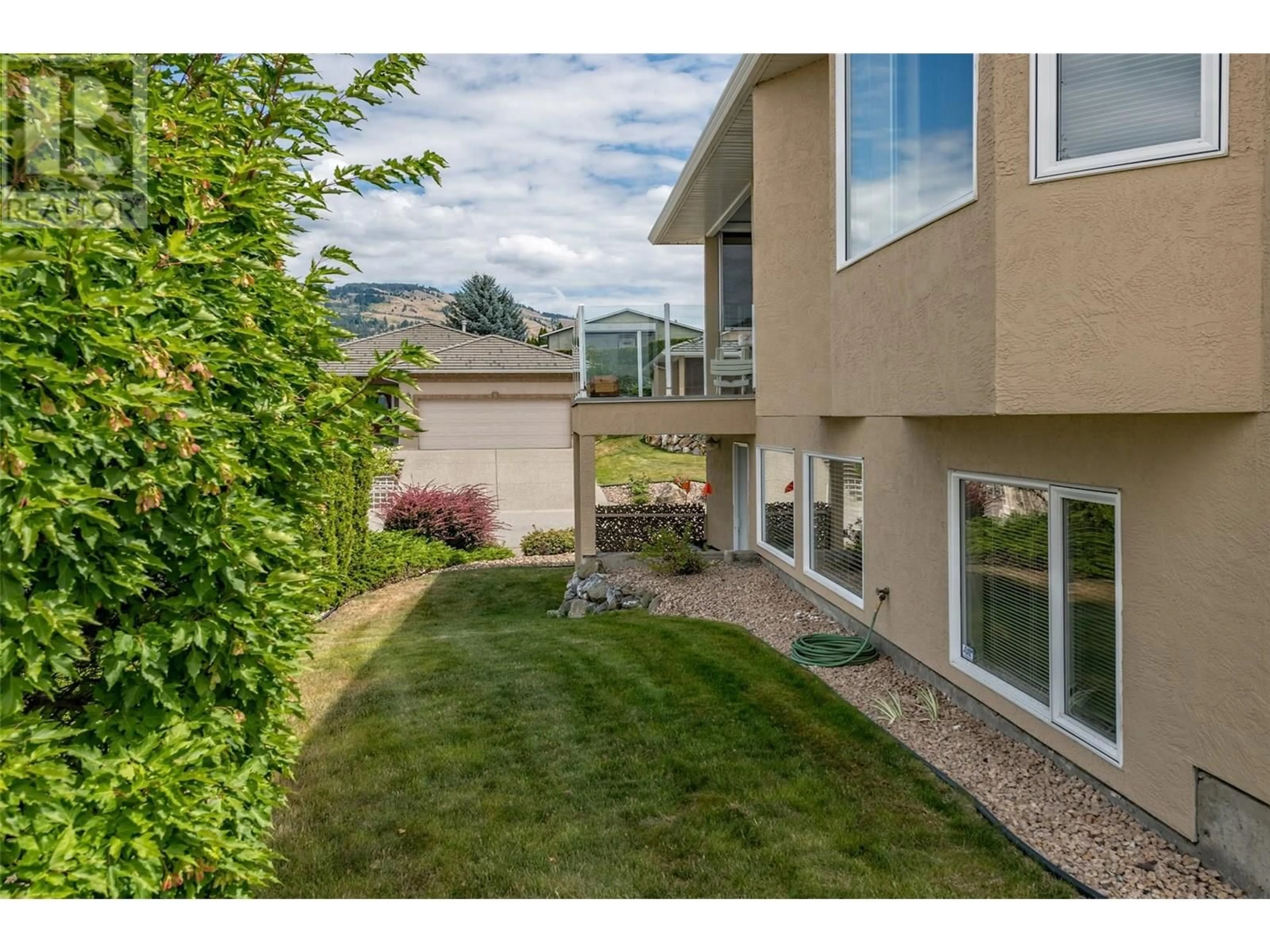 A pic from outside/outdoor area/front of a property/back of a property/a pic from drone, mountain view for 5 QUAIL VISTA PLACE, Vernon British Columbia V1B3X9