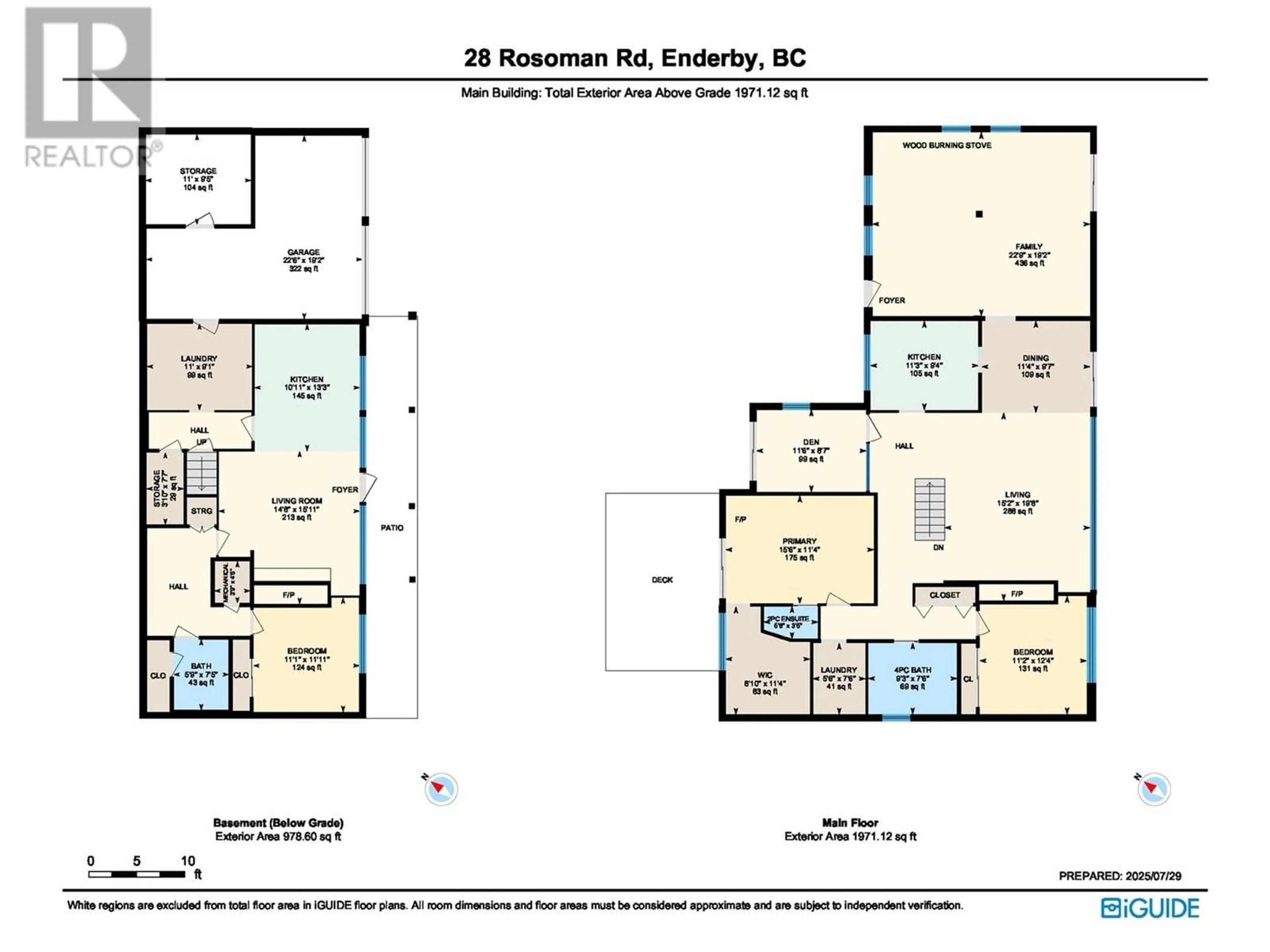 Floor plan for 28 ROSOMAN ROAD, Enderby British Columbia V0E1V4