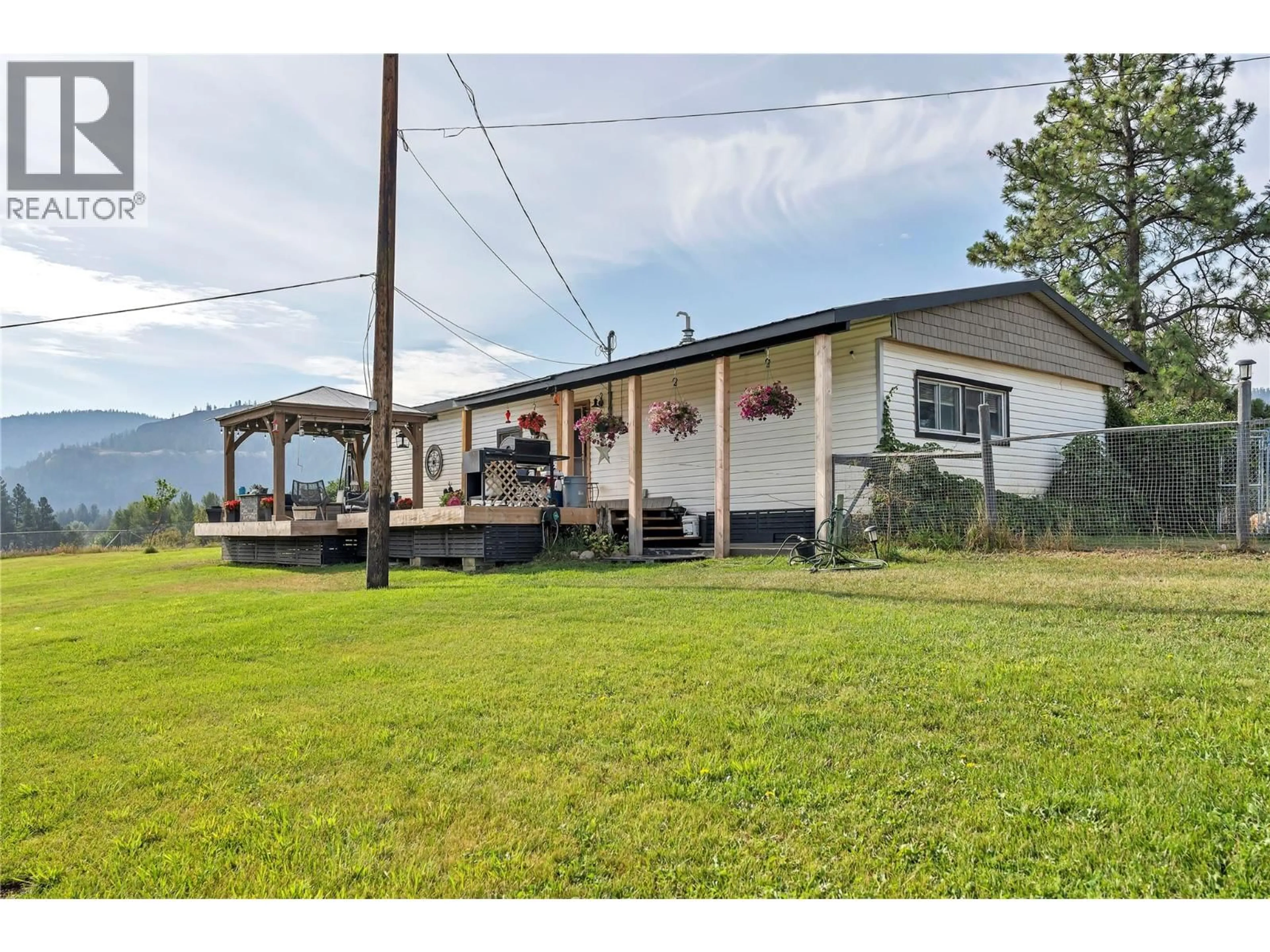 A pic from outside/outdoor area/front of a property/back of a property/a pic from drone, unknown for 357 OLD HEDLEY ROAD, Princeton British Columbia V0X1W0