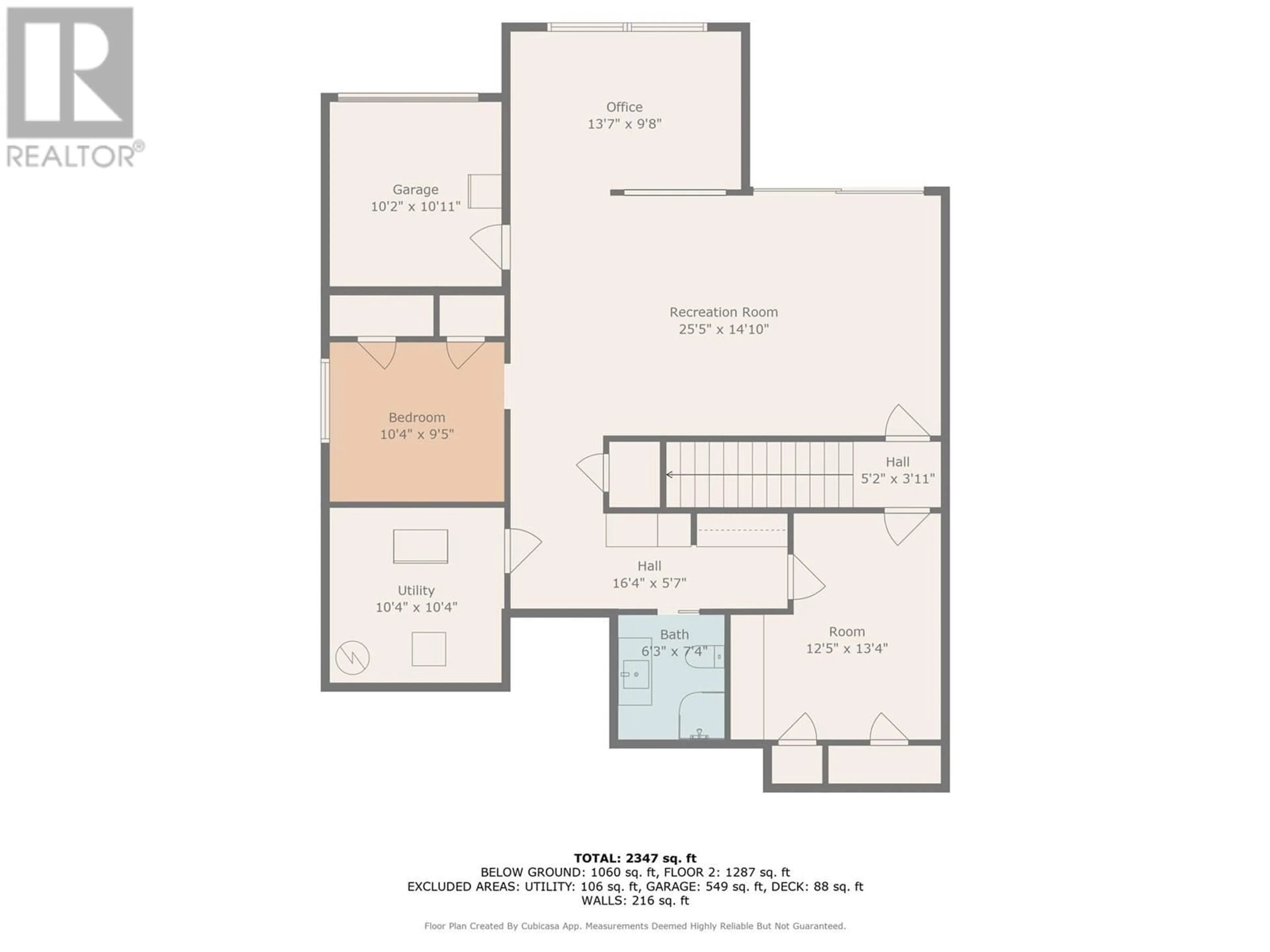 Floor plan for 233 BOULDER  NW CREEK, Cranbrook British Columbia V1C0B4