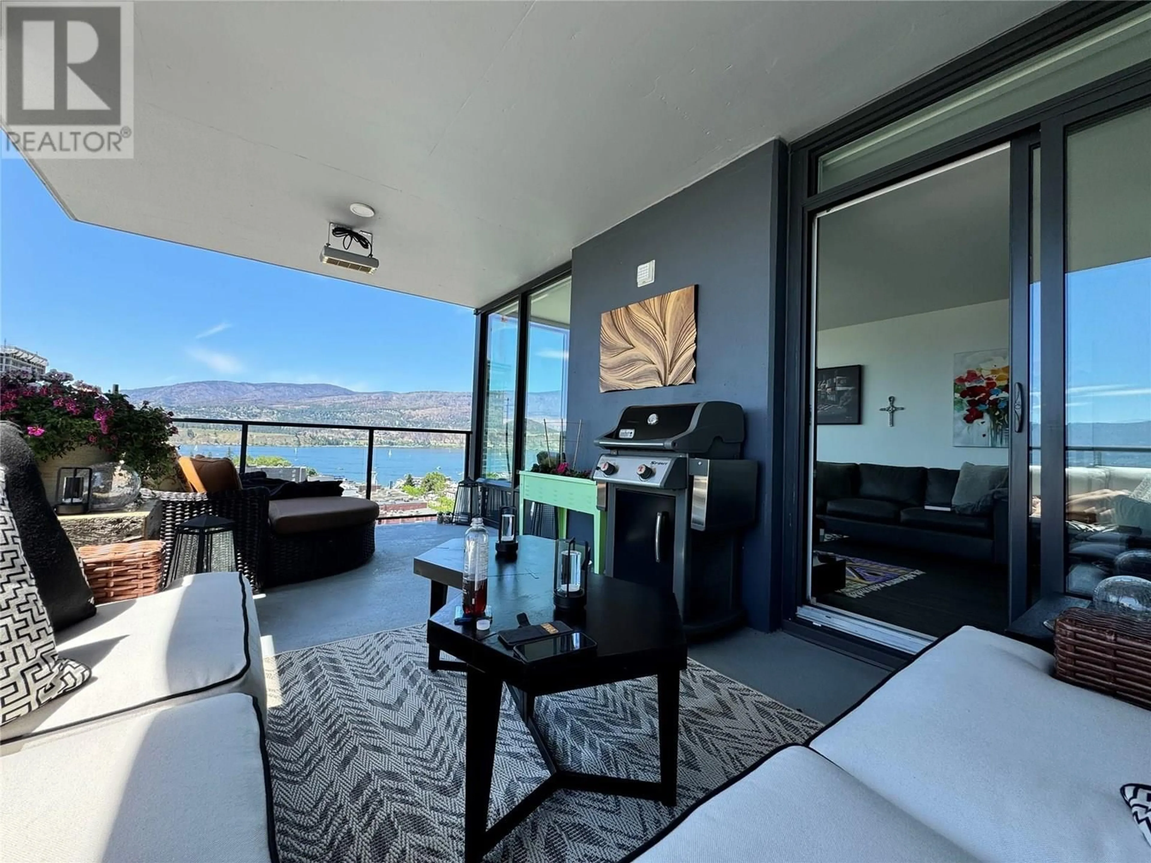 Living room with furniture, unknown for 1408 - 1588 ELLIS STREET, Kelowna British Columbia V1Y0H1