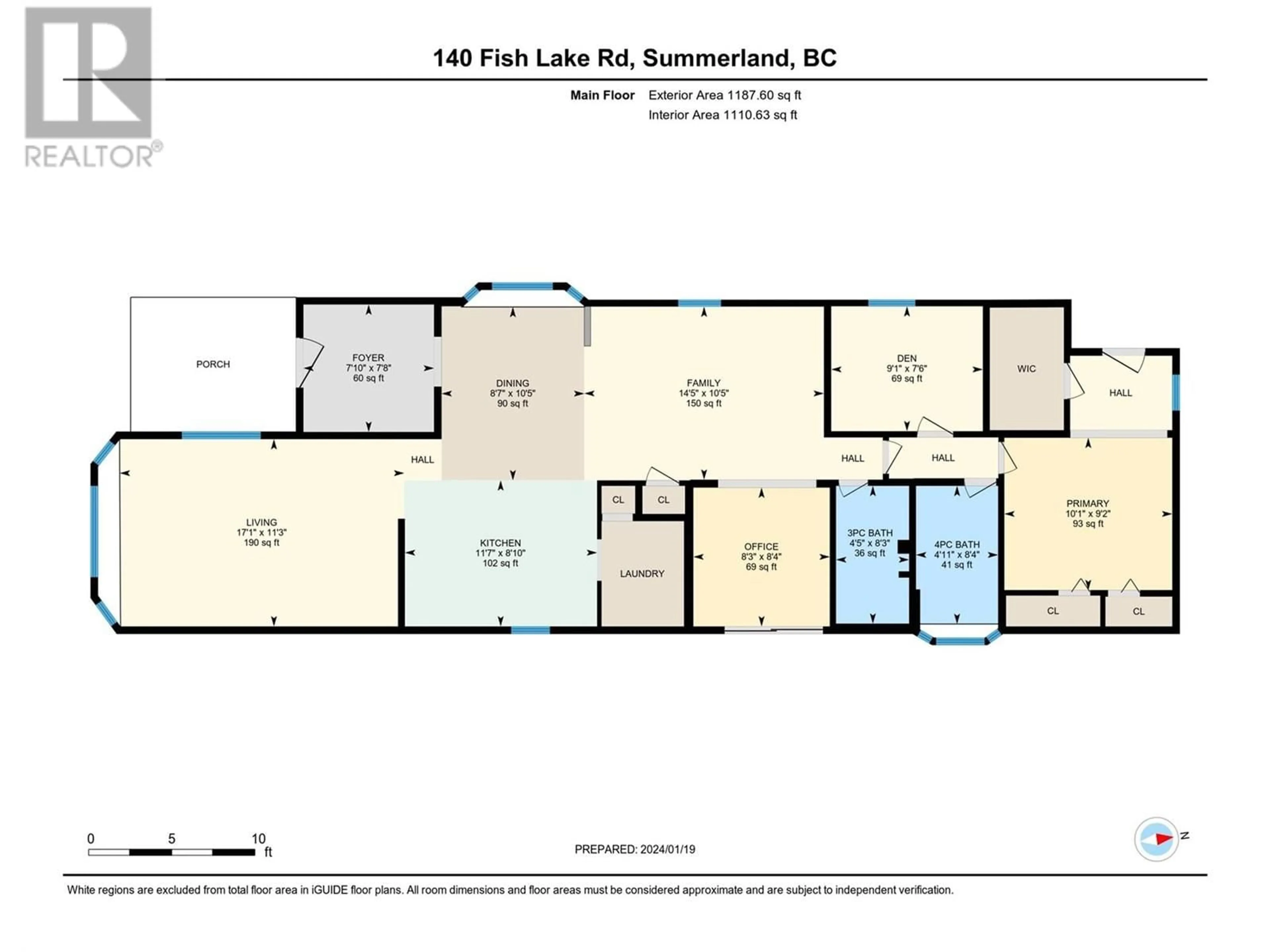 Floor plan for 140 FISH LAKE ROAD, Summerland British Columbia V0H1Z8