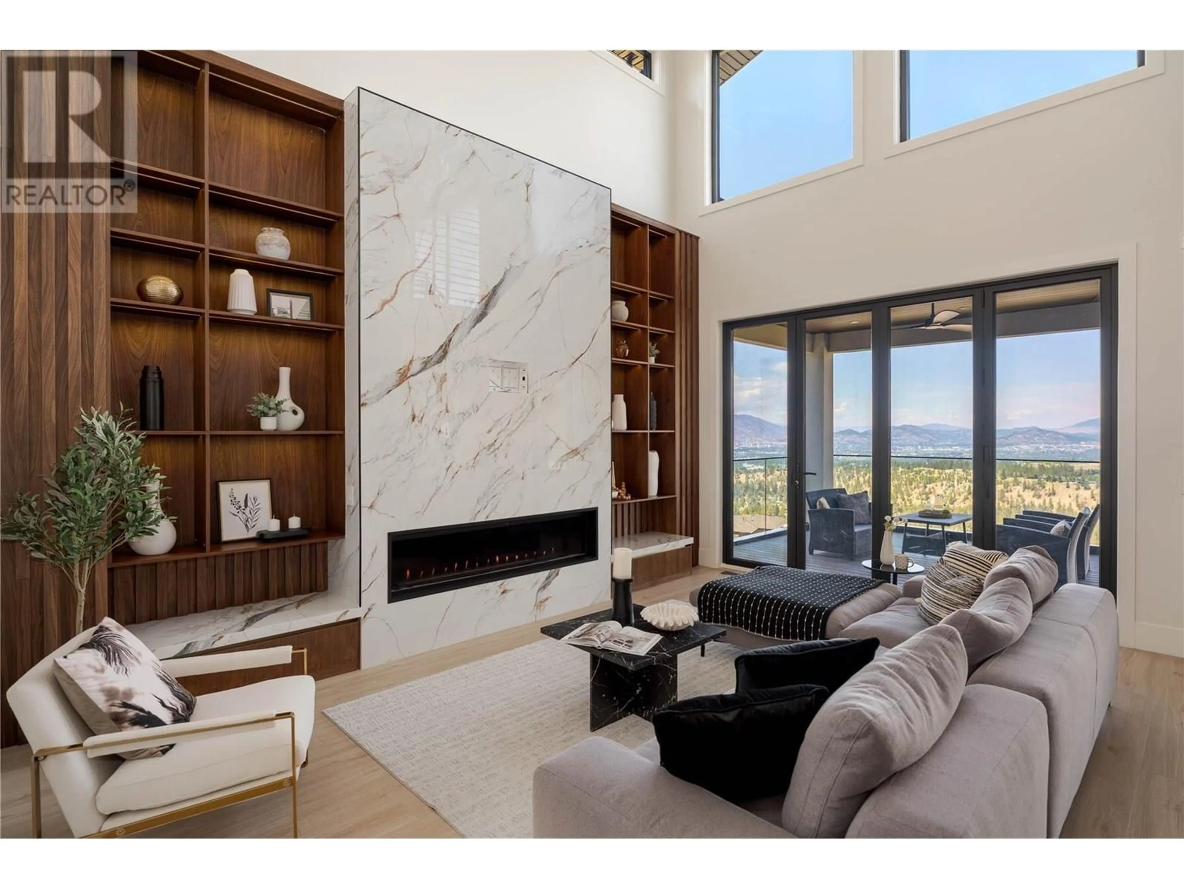 Living room with furniture, ceramic/tile floor for 1016 EMSLIE STREET, Kelowna British Columbia V1W0C3