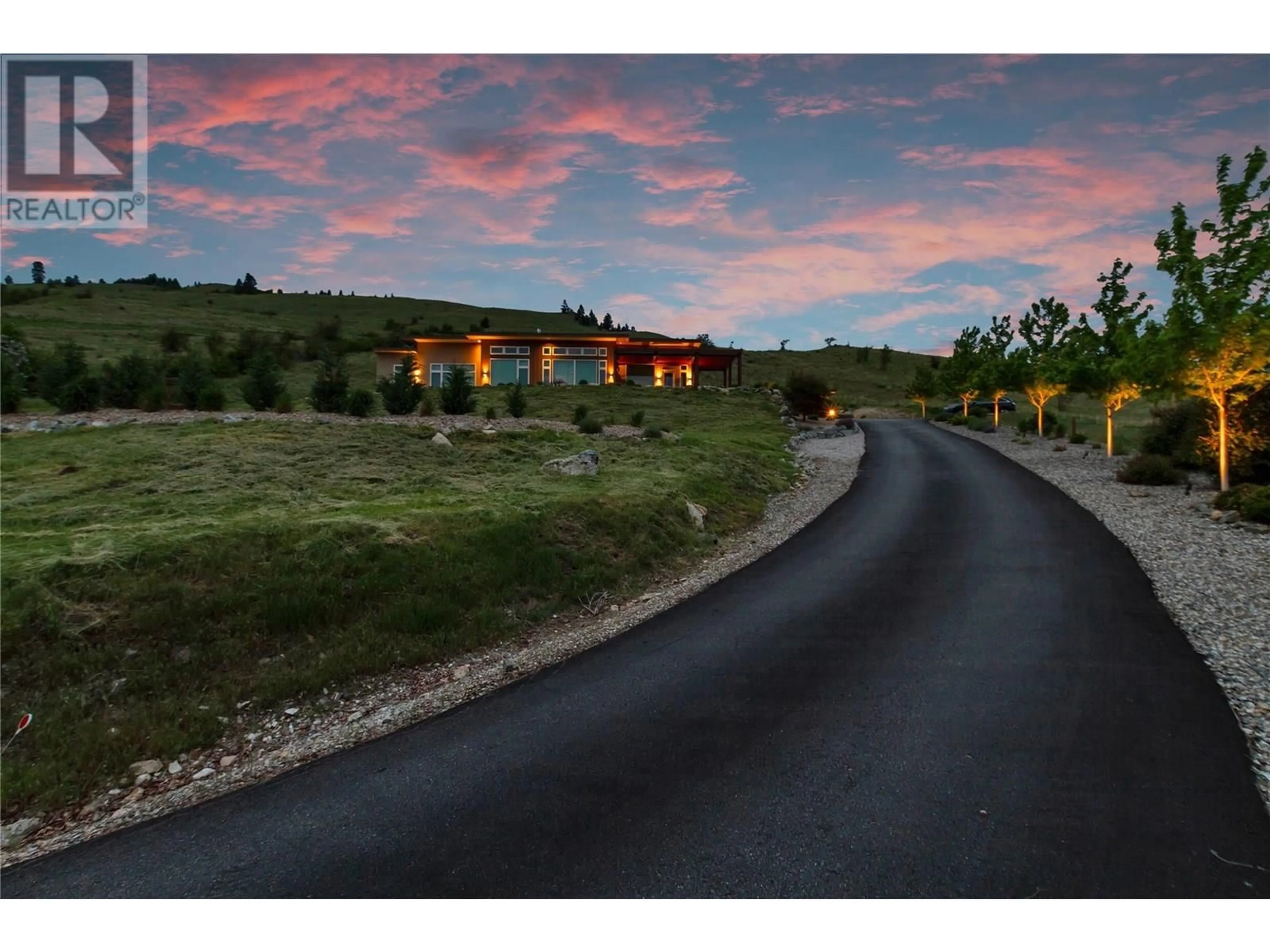 A pic from outside/outdoor area/front of a property/back of a property/a pic from drone, unknown for 56 RAVINE DRIVE, Coldstream British Columbia V1B4C9