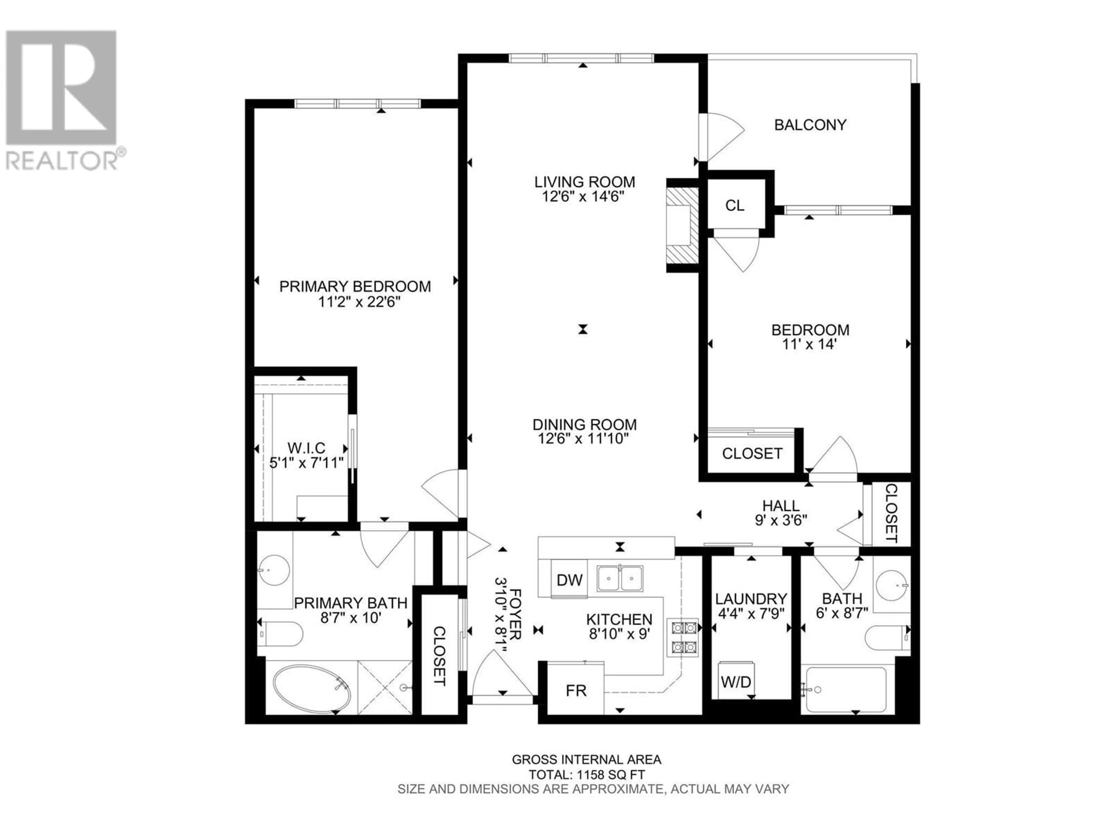 Floor plan for 102 - 2532 SHORELINE DRIVE, Lake Country British Columbia V4V2R6