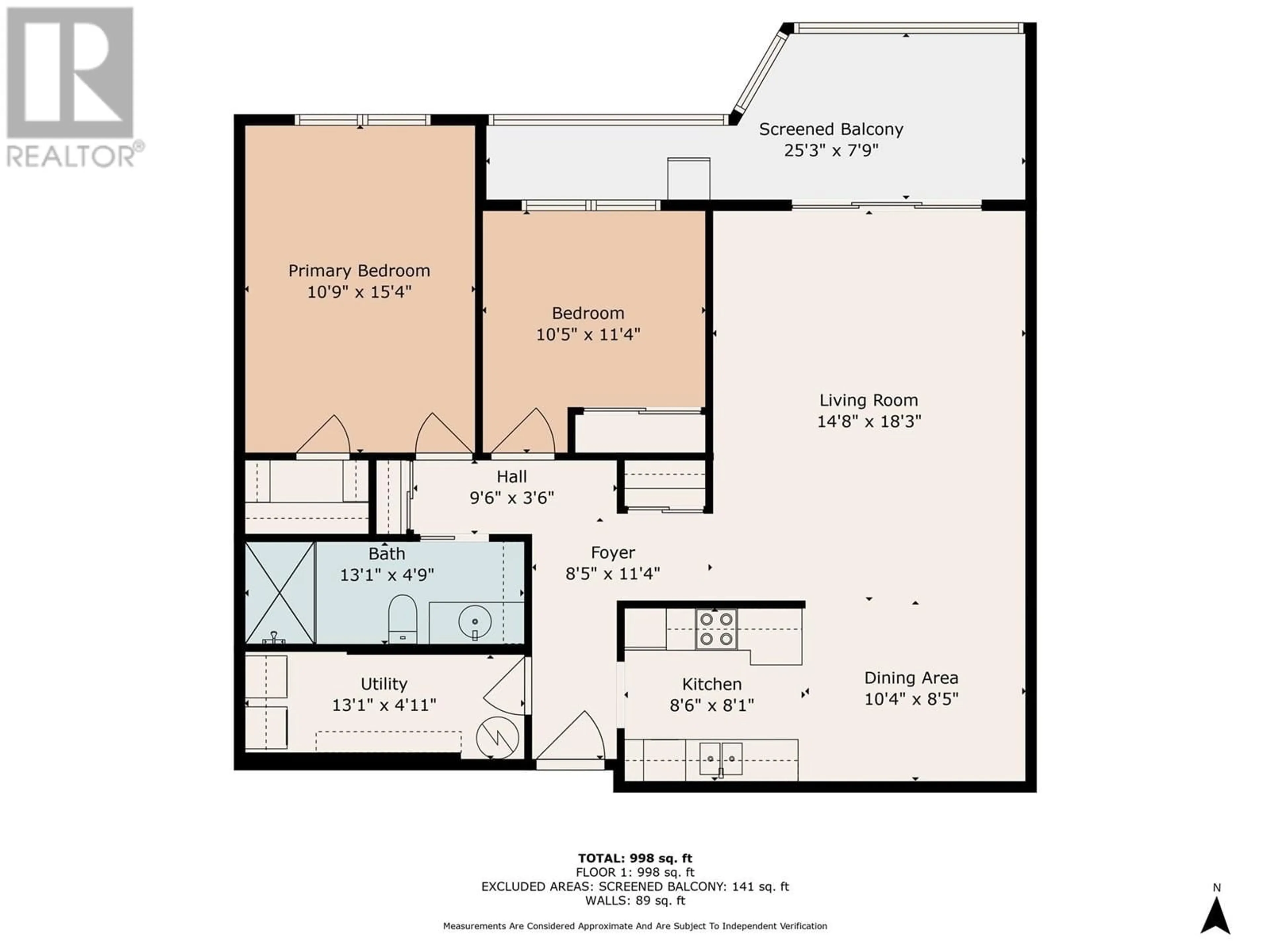 Floor plan for 116 - 2085 GORDON DRIVE, Kelowna British Columbia V1Y8S1