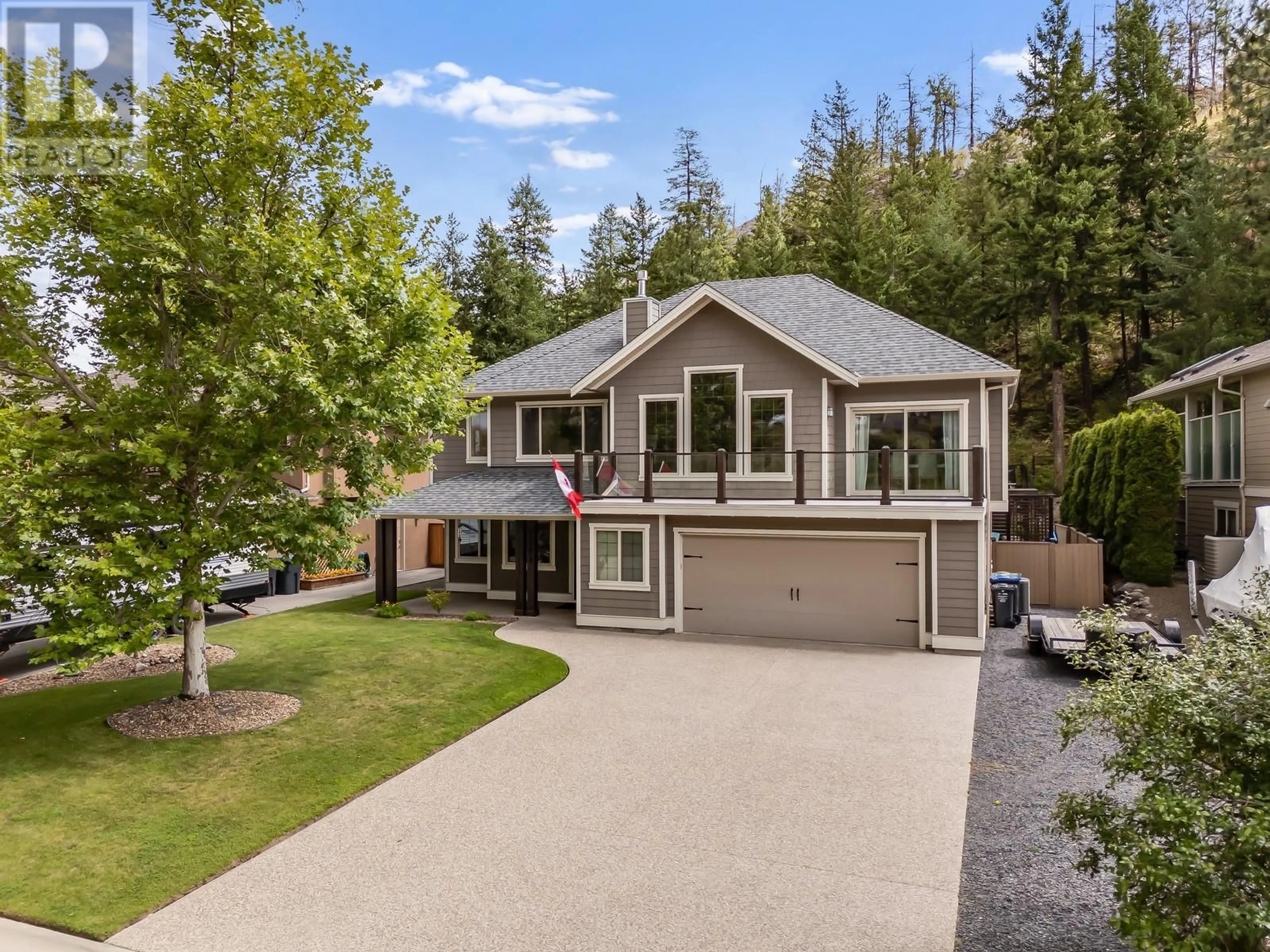 Home with vinyl exterior material, street for 2224 SUNVIEW DRIVE, West Kelowna British Columbia V1Z4B9