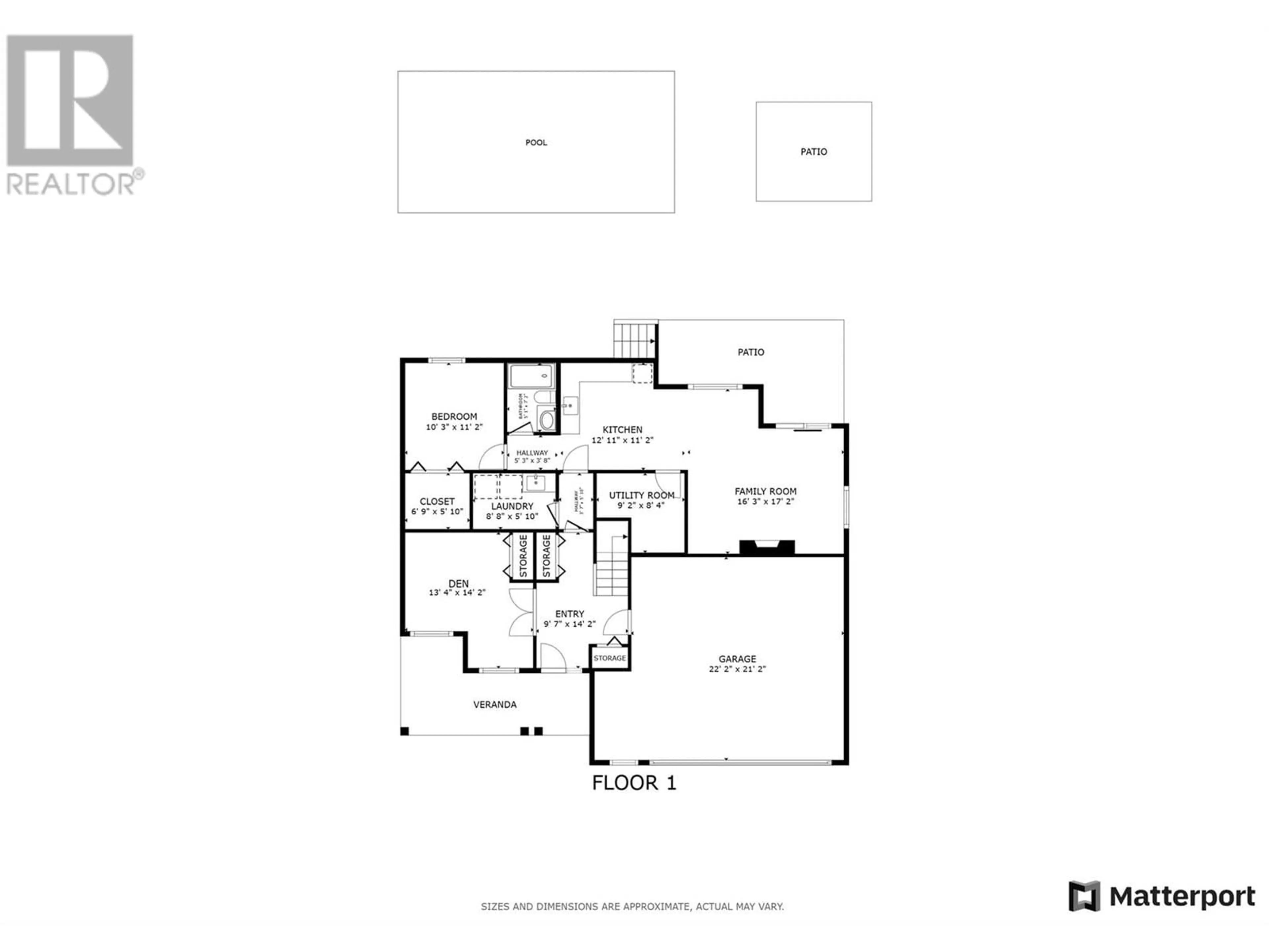 Floor plan for 2224 SUNVIEW DRIVE, West Kelowna British Columbia V1Z4B9