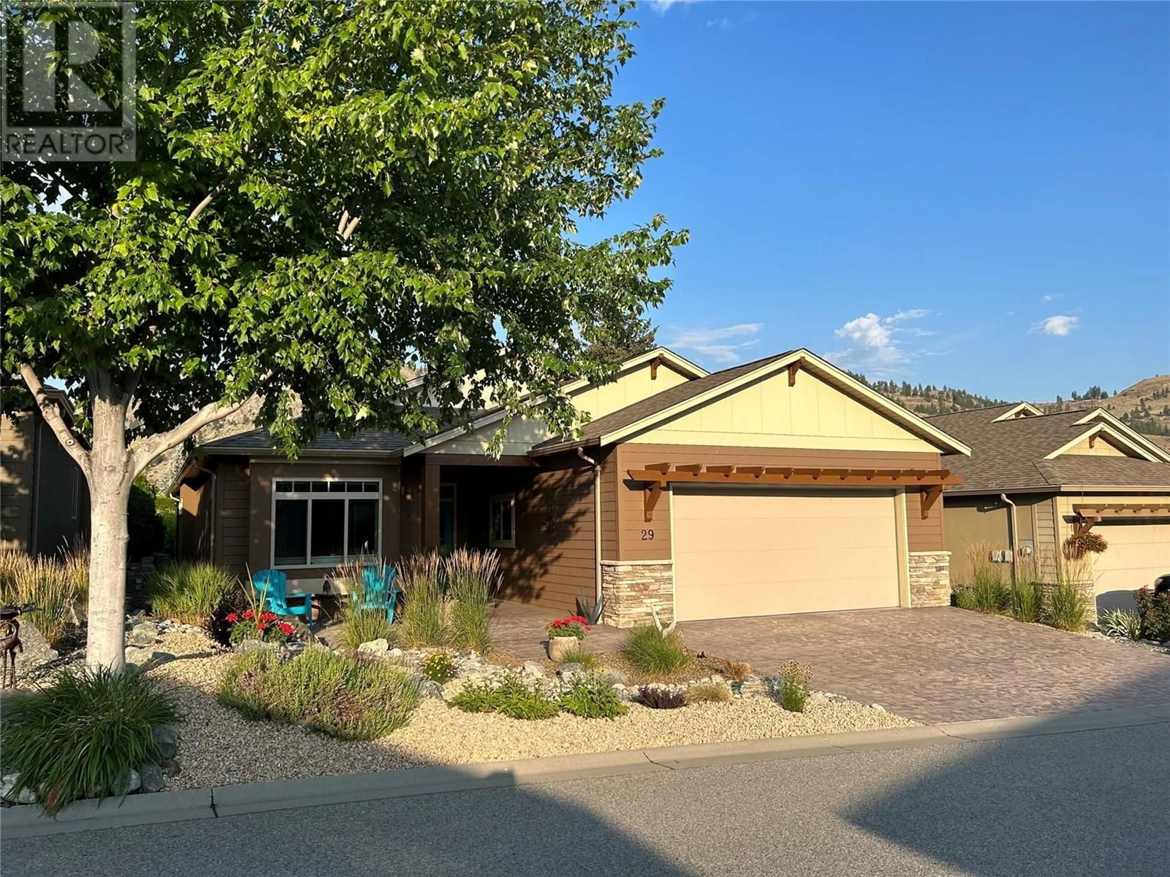Home with brick exterior material, street for 29 - 6833 MEADOWS DRIVE, Oliver British Columbia V0H1T4