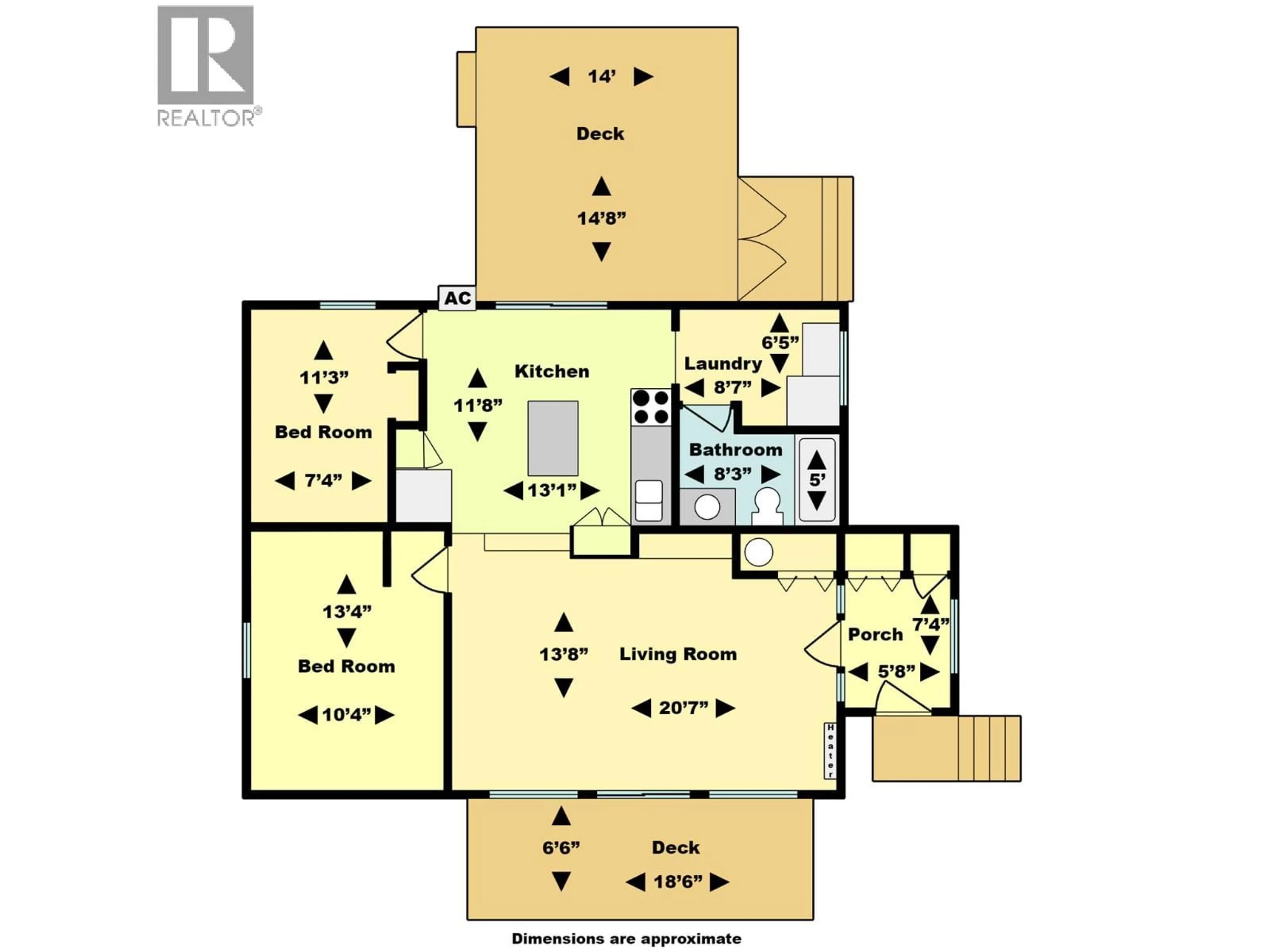 Floor plan for 606 6TH AVENUE SOUTH, Creston British Columbia V0B1G3