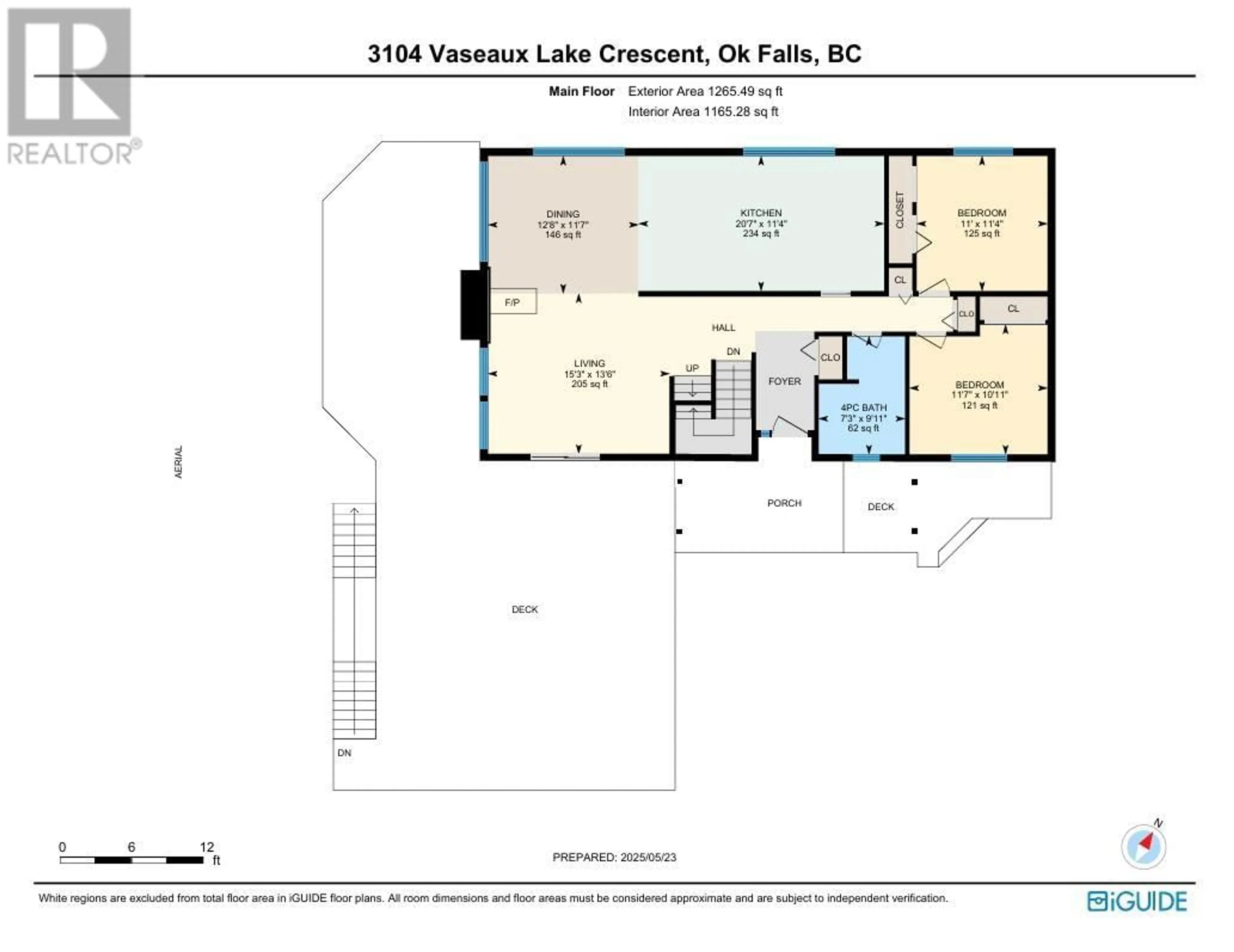 Floor plan for 3104 VASEUX LAKE CRESCENT, Okanagan Falls British Columbia V0H1R2