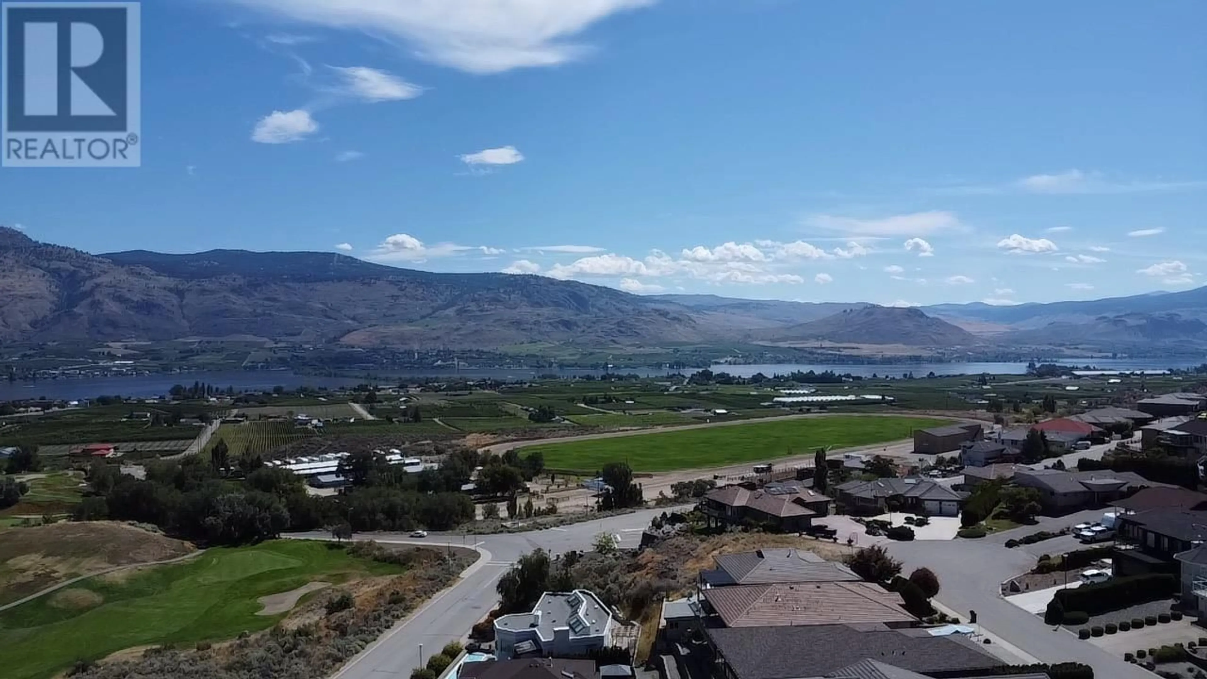 A pic from outside/outdoor area/front of a property/back of a property/a pic from drone, water/lake/river/ocean view for 11902 GOLF COURSE DRIVE, Osoyoos British Columbia V0H1V4