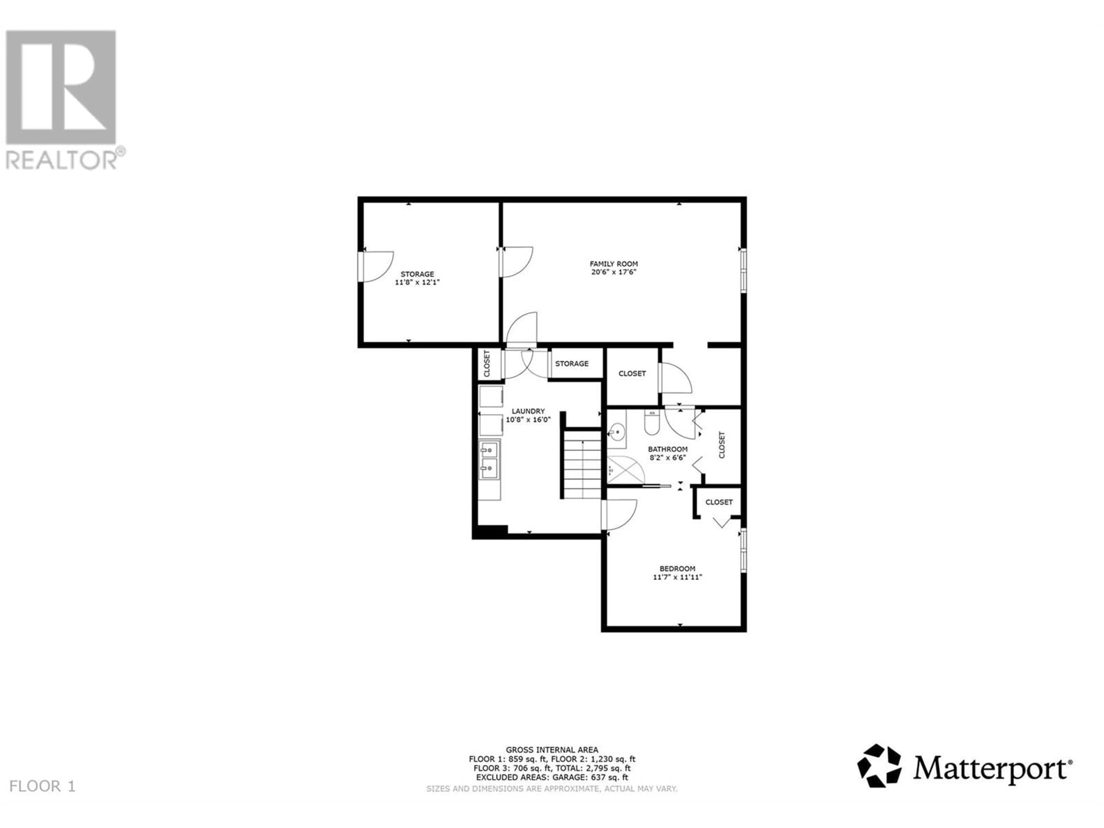 Floor plan for 6440 WOODLAND DRIVE, Coldstream British Columbia V1B3G7