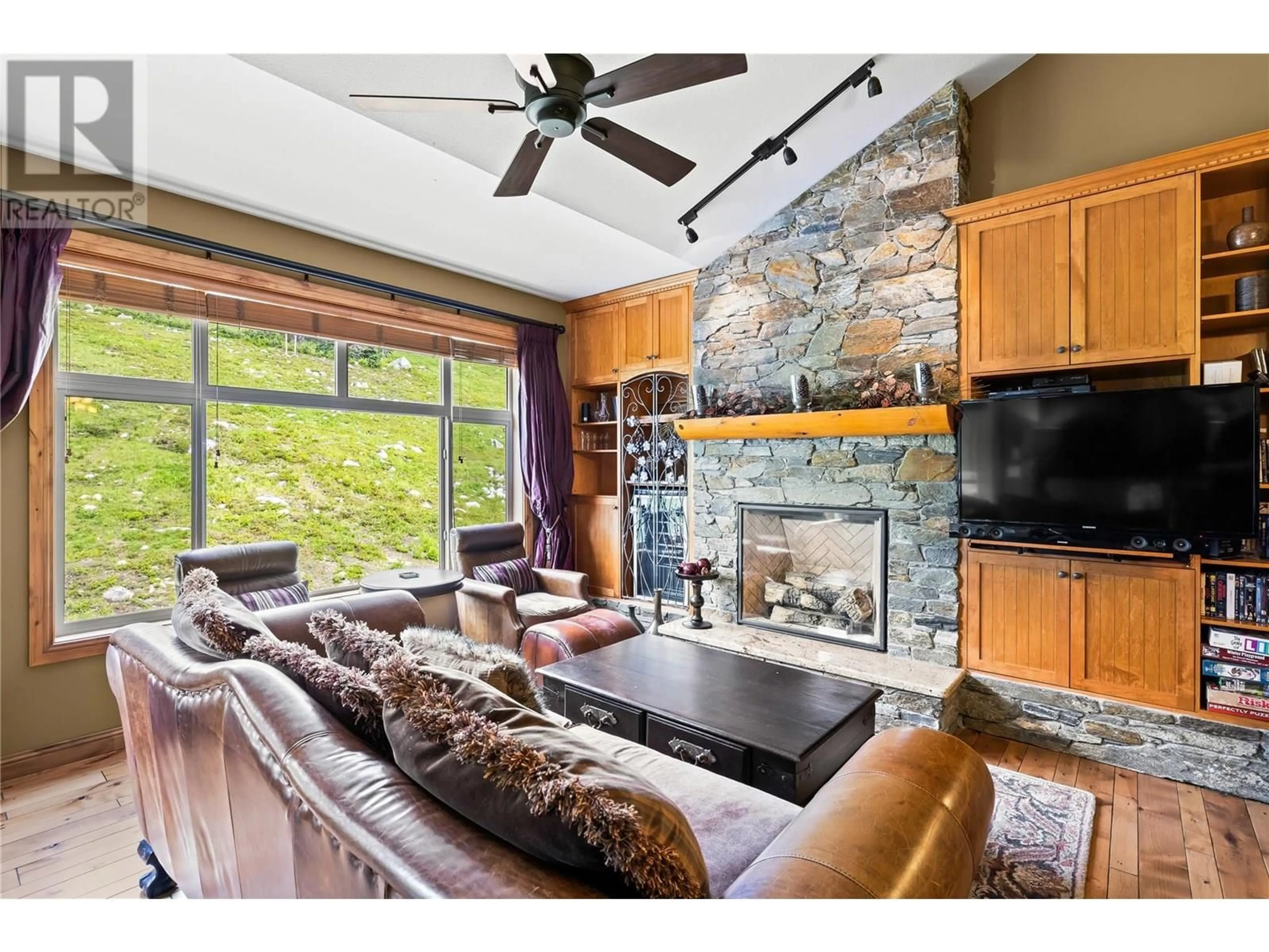 Home theater for 606 - 7700 PORCUPINE ROAD, Big White British Columbia V1P1P3