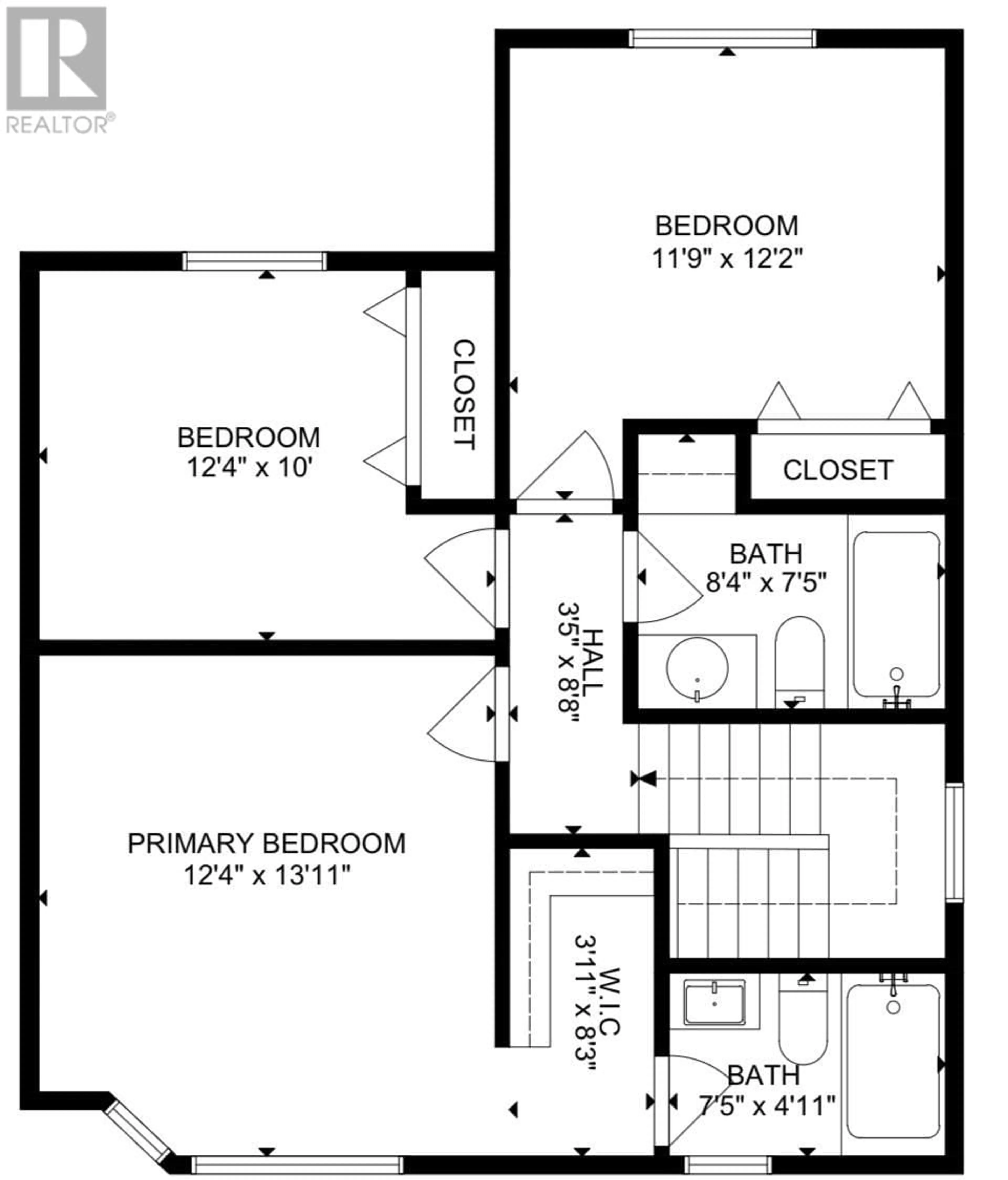 Floor plan for 1927 FIR PLACE, Kamloops British Columbia V1S1X6