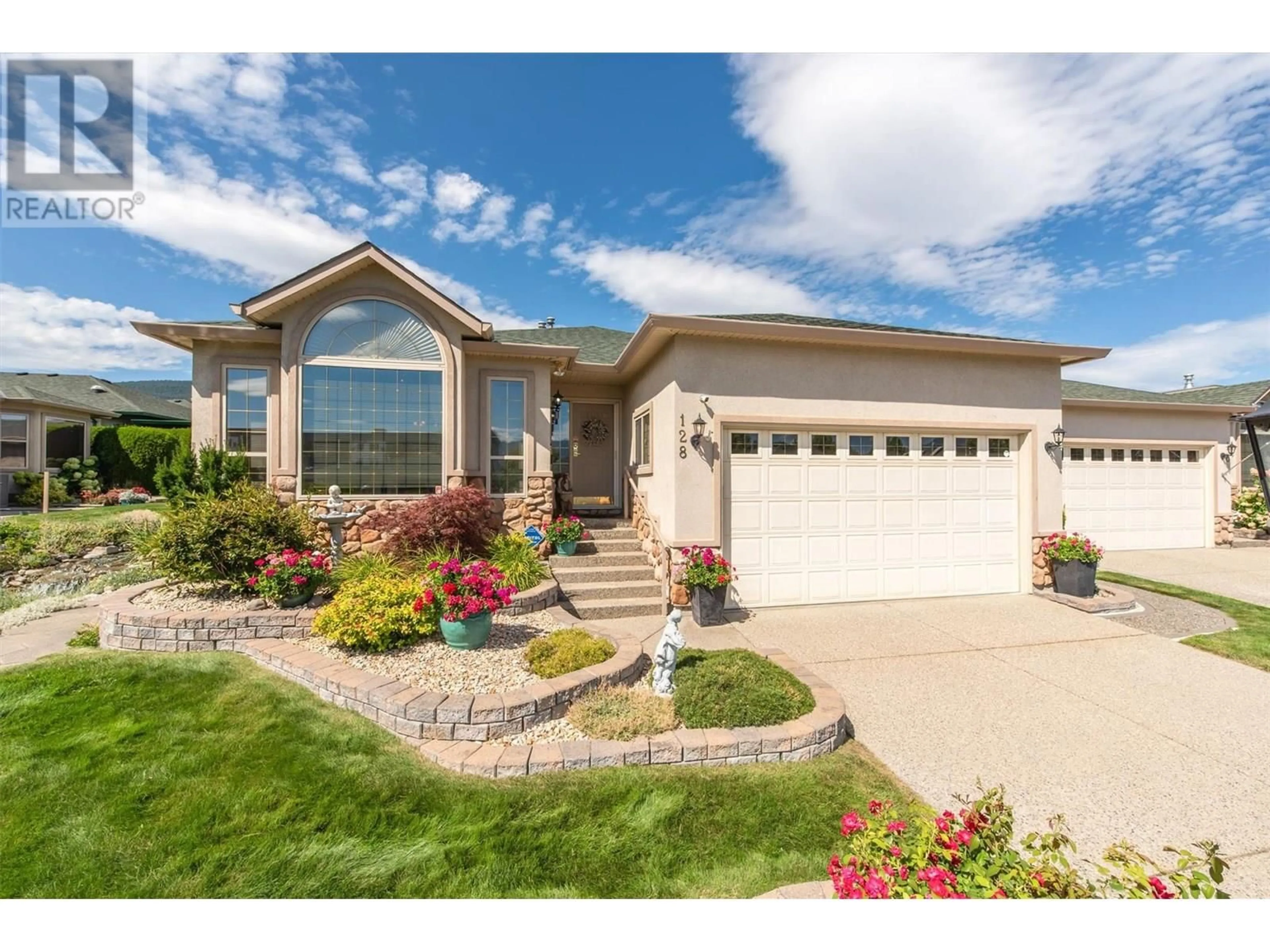 Home with vinyl exterior material, street for 128 - 2330 BUTT ROAD, West Kelowna British Columbia V4T2L3