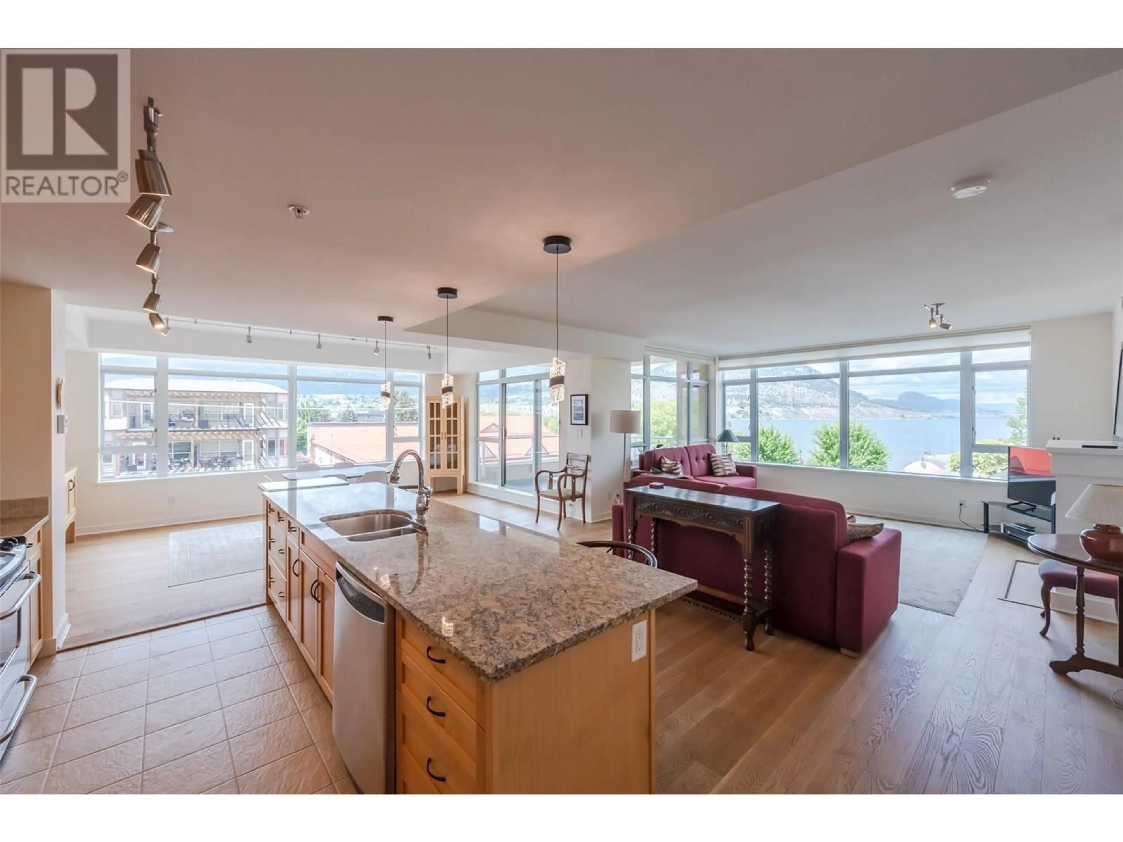 Open concept kitchen, unknown for 401 - 160 LAKESHORE DRIVE WEST, Penticton British Columbia V2A9C2