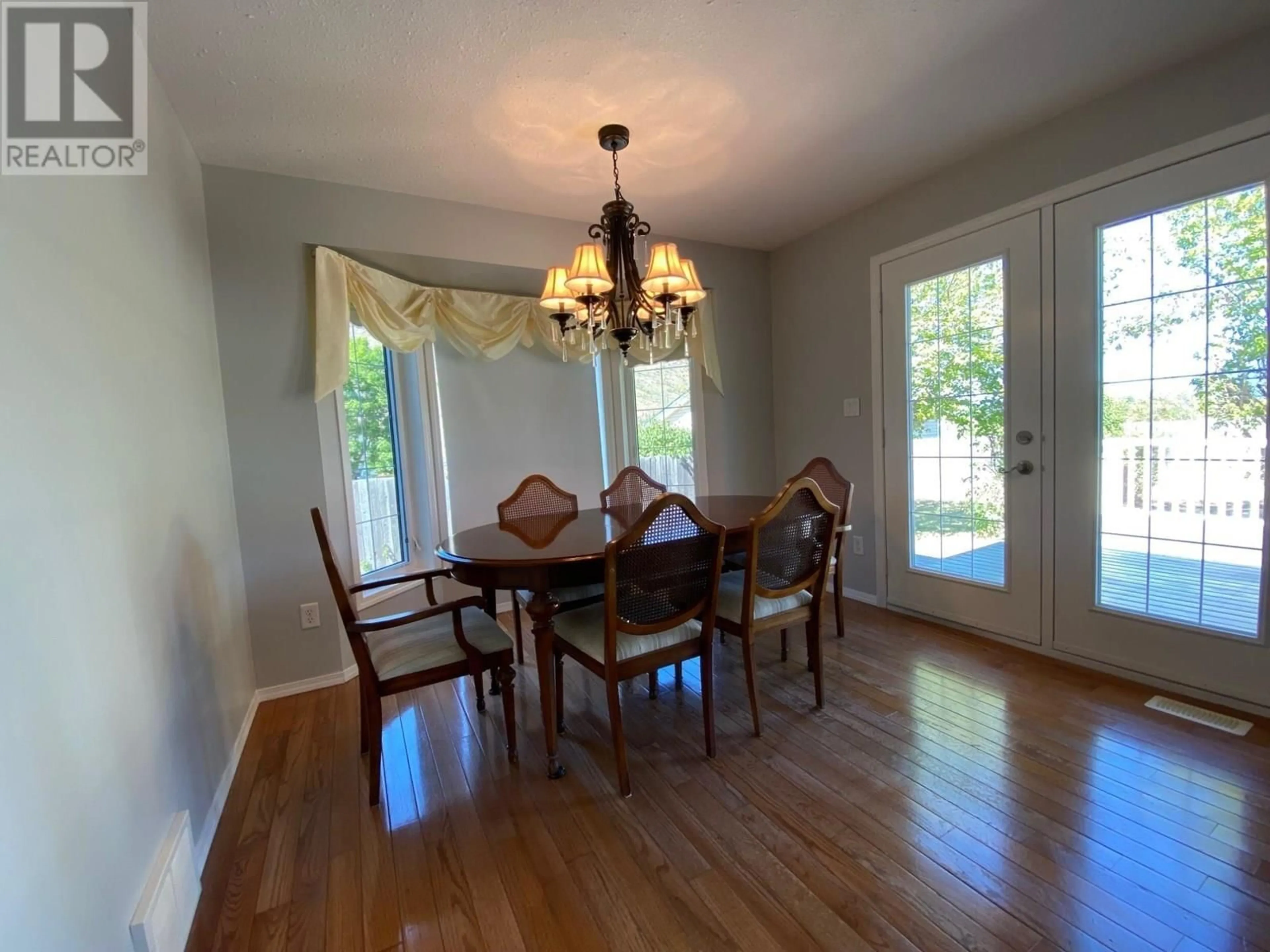 Dining room, wood/laminate floor for 709 STONE ROAD, Barriere British Columbia V0E2E0