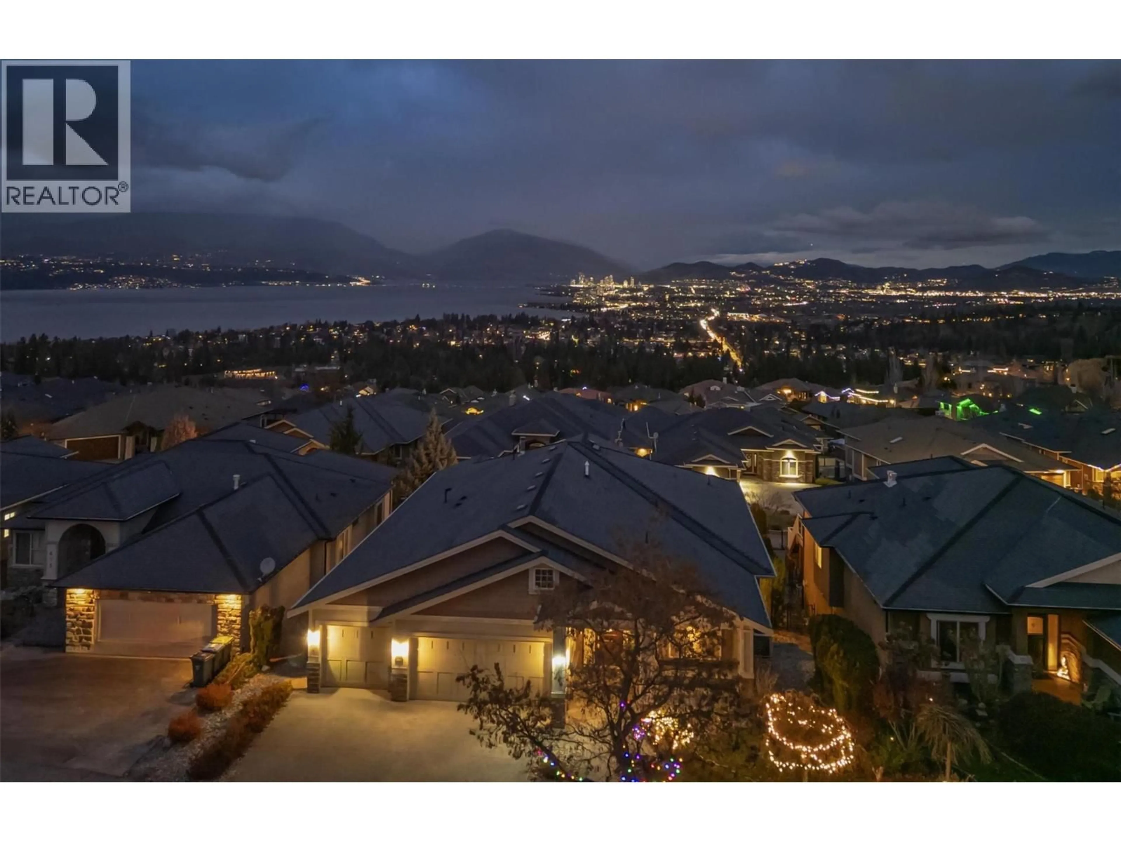 A pic from outside/outdoor area/front of a property/back of a property/a pic from drone, mountain view for 679 DEVONIAN AVENUE, Kelowna British Columbia V1W5C2