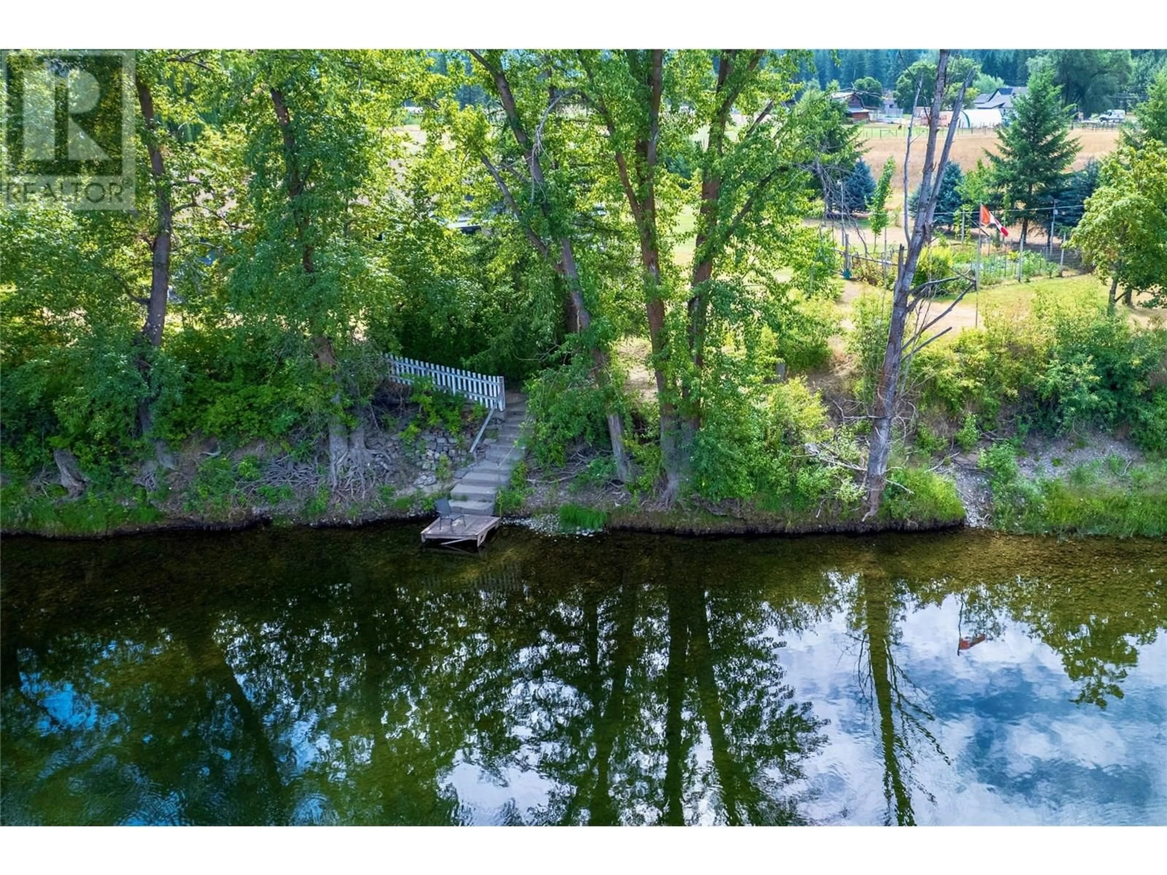 A pic from outside/outdoor area/front of a property/back of a property/a pic from drone, water/lake/river/ocean view for 623 GILPIN ROAD, Grand Forks British Columbia V0H1H9