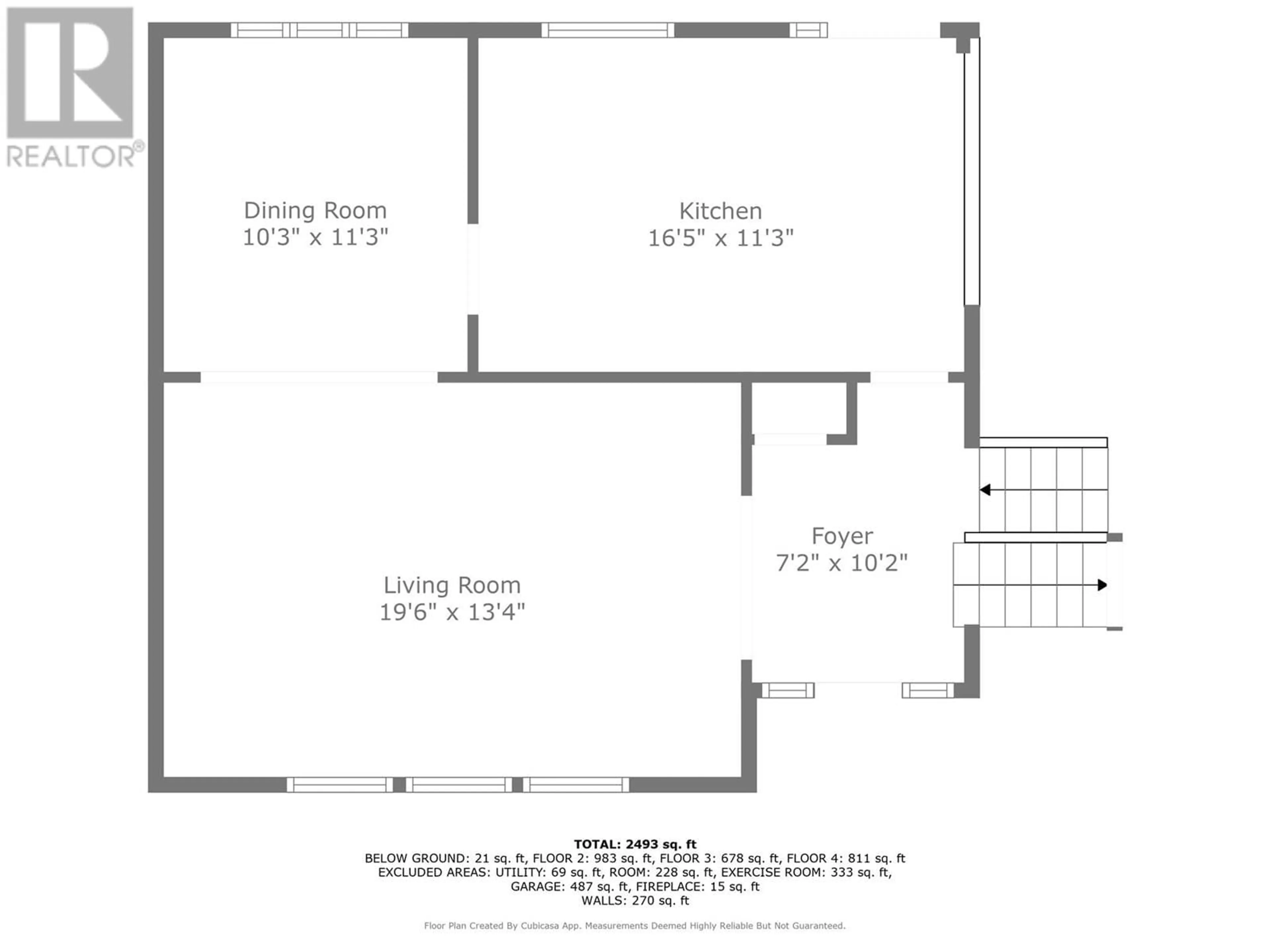 Floor plan for 17 PINE CRESCENT, Fernie British Columbia V0B1M2