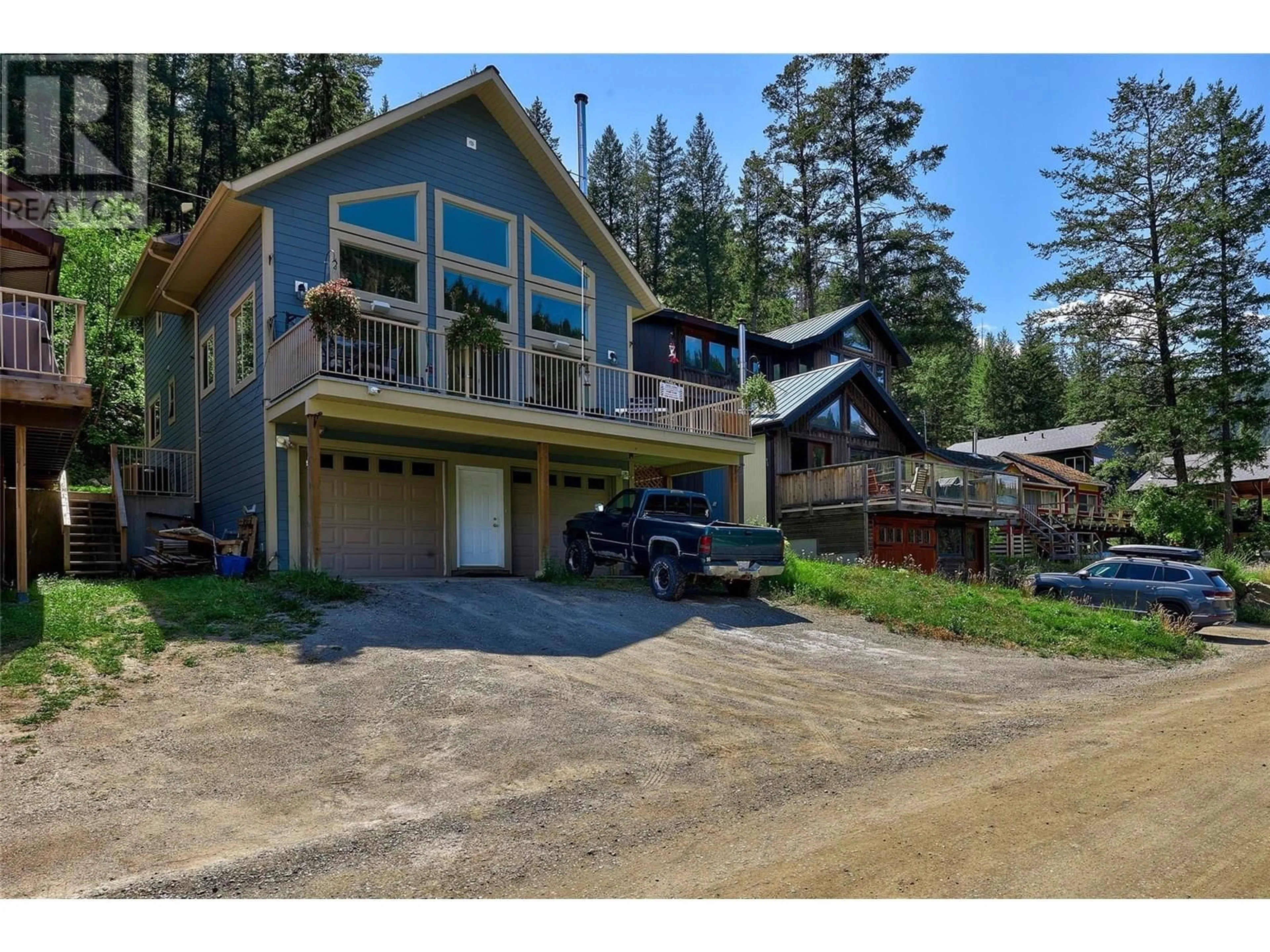 A pic from outside/outdoor area/front of a property/back of a property/a pic from drone, unknown for 1848 PAUL LAKE ROAD, Kamloops British Columbia V2H1N8