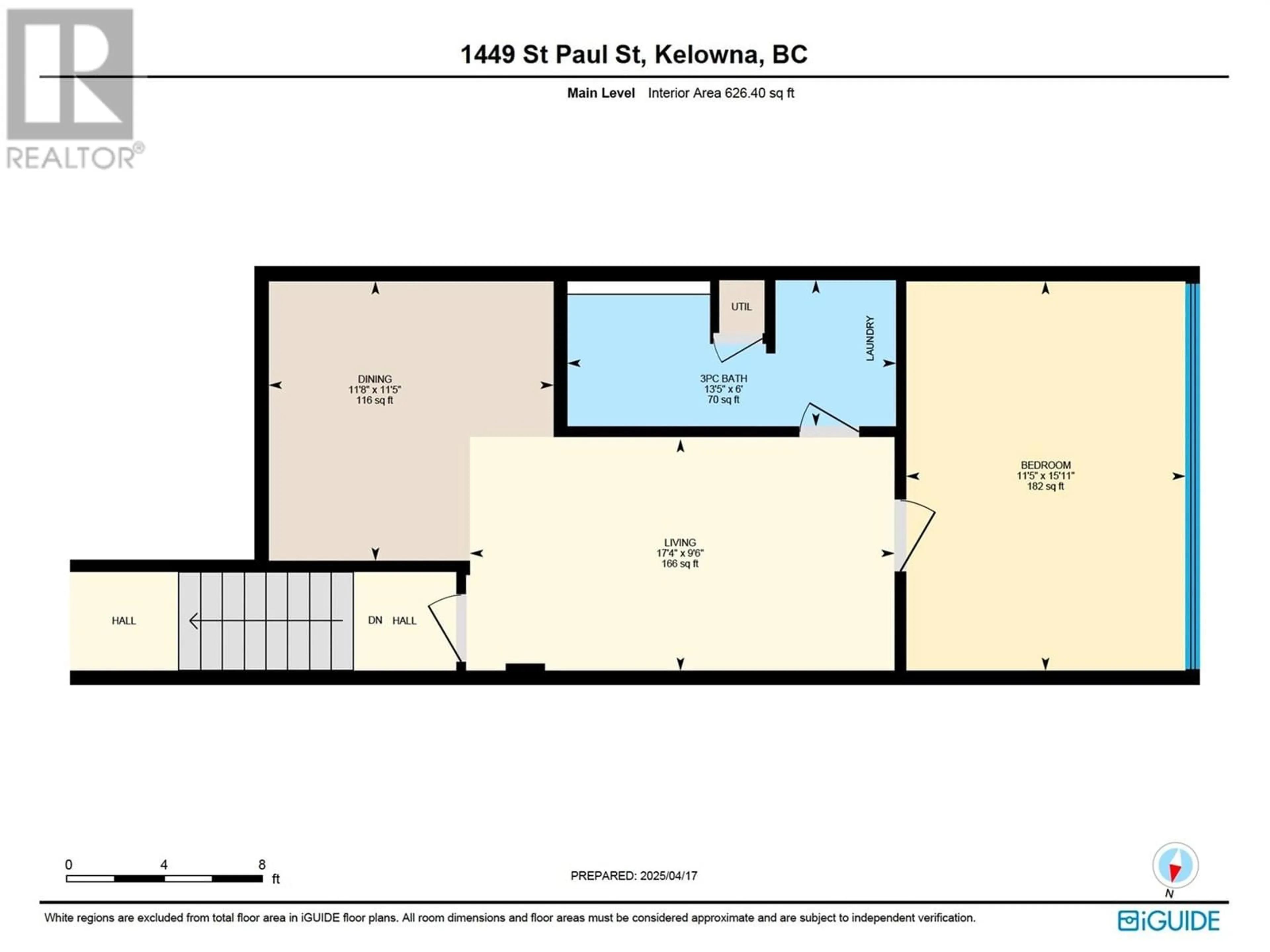 Floor plan for 200A - 1449 ST. PAUL STREET, Kelowna British Columbia V1Y2E5