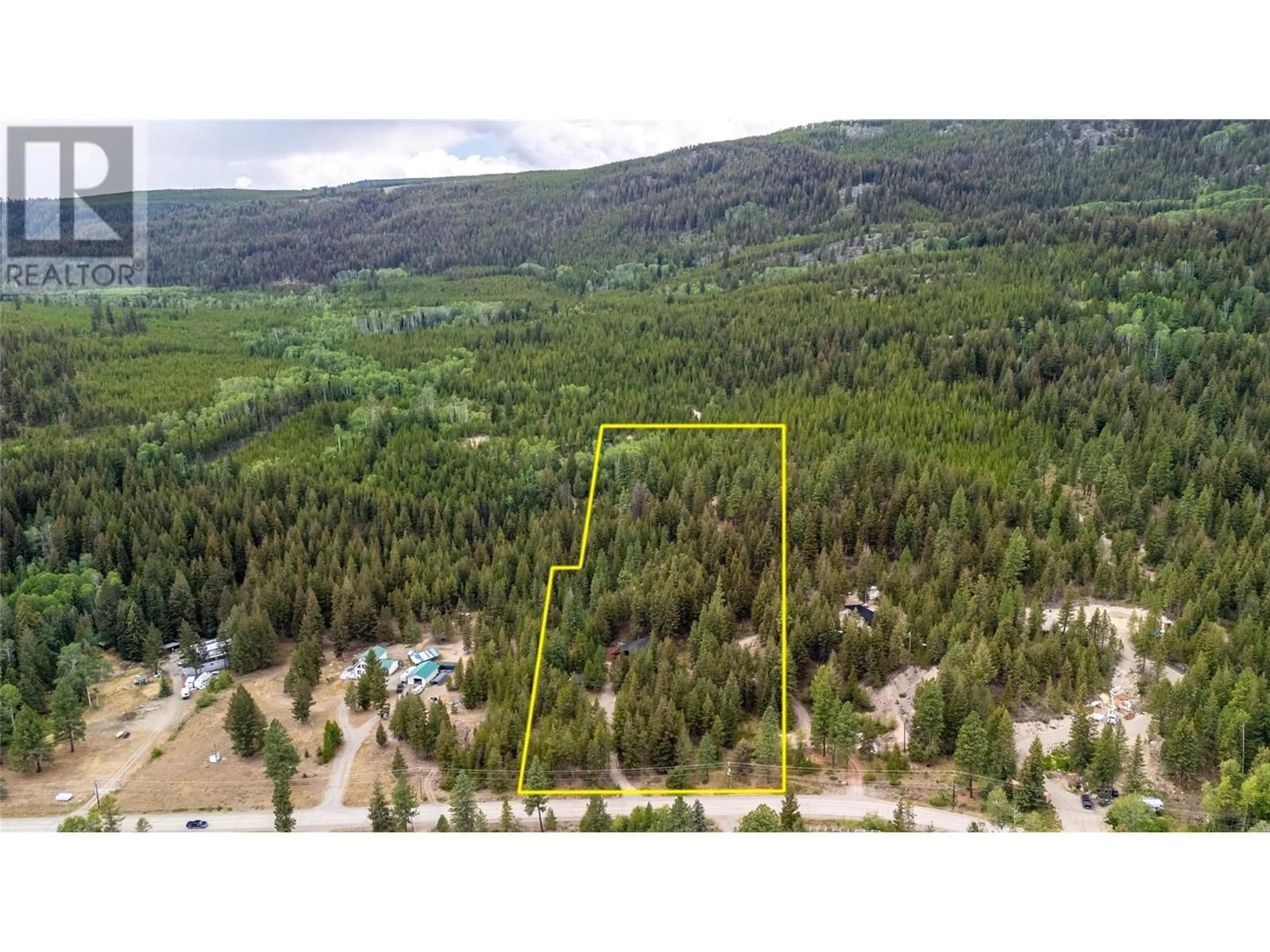 A pic from outside/outdoor area/front of a property/back of a property/a pic from drone, forest/trees view for 2456 PRINCETON SUMMERLAND ROAD, Princeton British Columbia V0X1W0